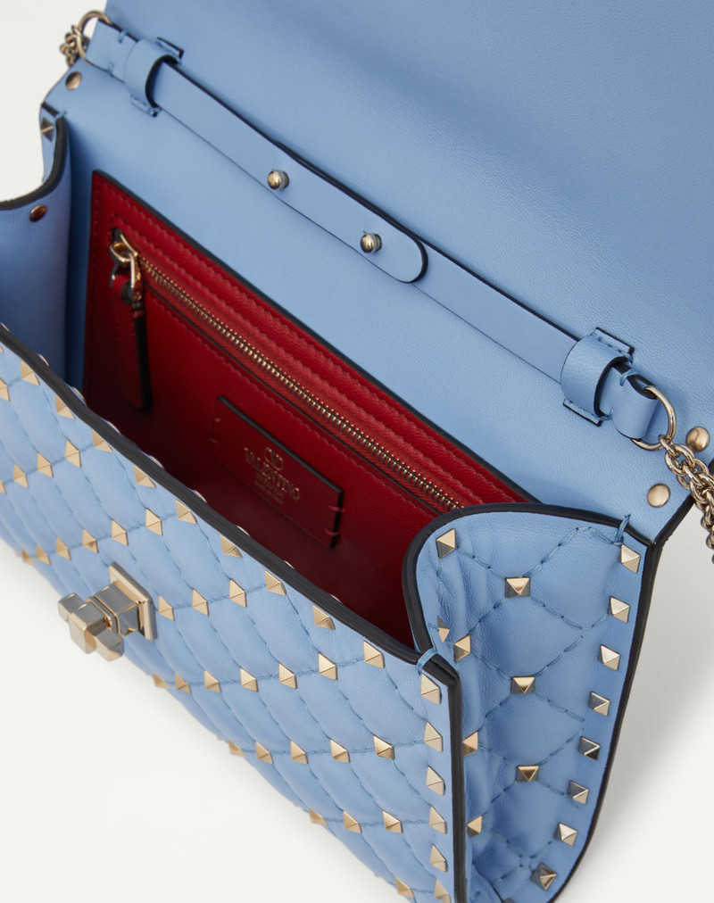 Valentino ROCKSTUD SPIKE NAPPA LEATHER CROSSBODY CLUTCH BAG outlook