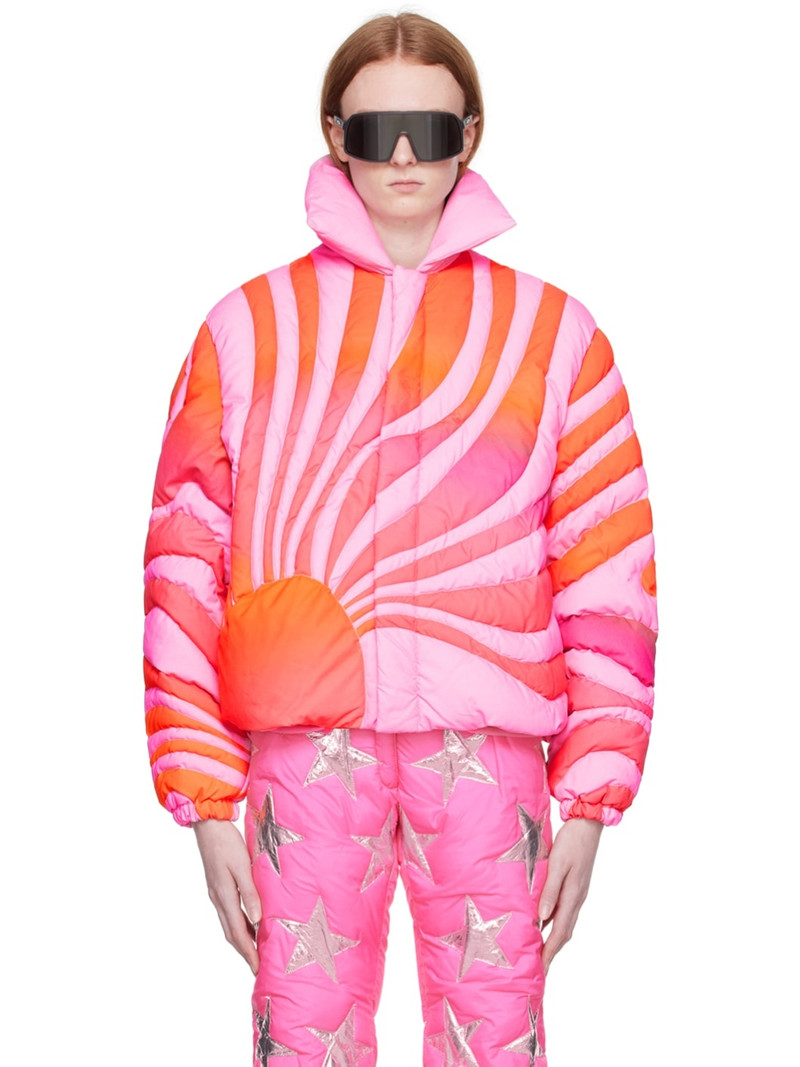 Pink Sunset Down Jacket 1
