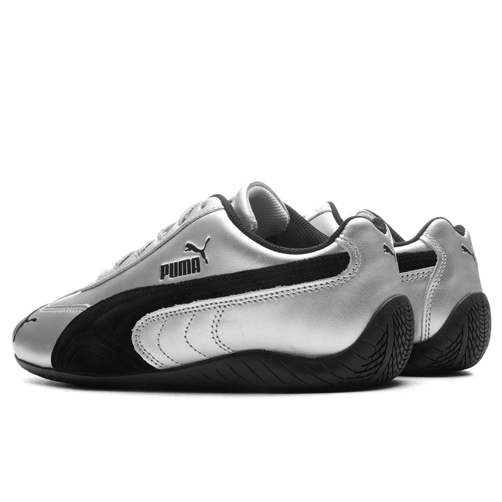 WOMEN'S SPEEDCAT METALLIC - SILVER/BLACK - 3