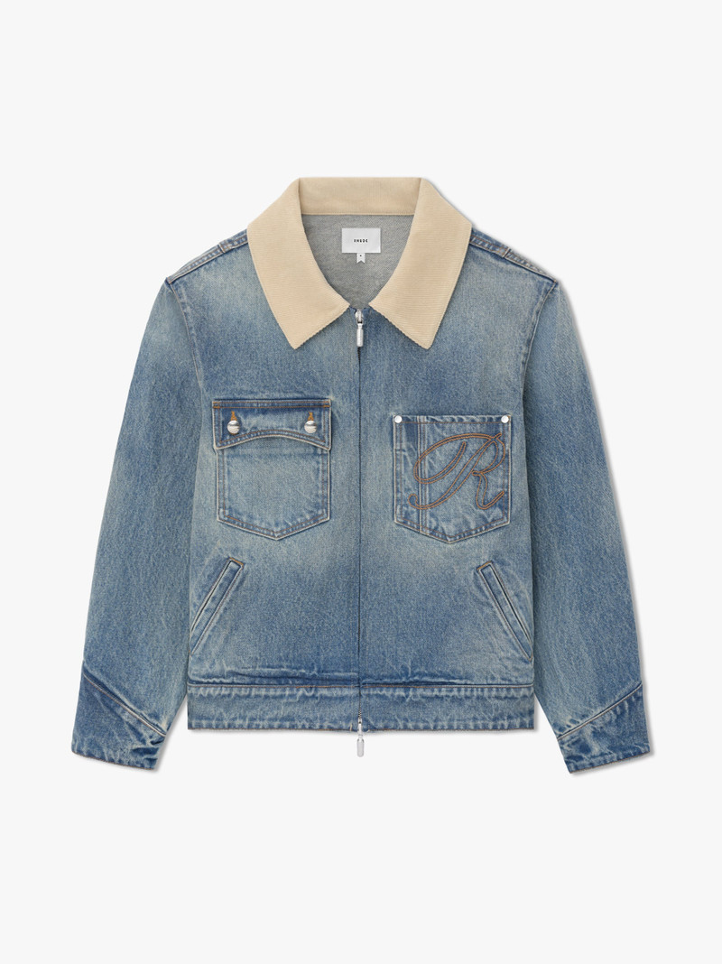 WESTERN ZIP UP DENIM JACKET 1