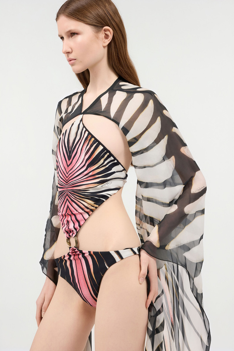 Trikini With Ray Of Pink Print 6