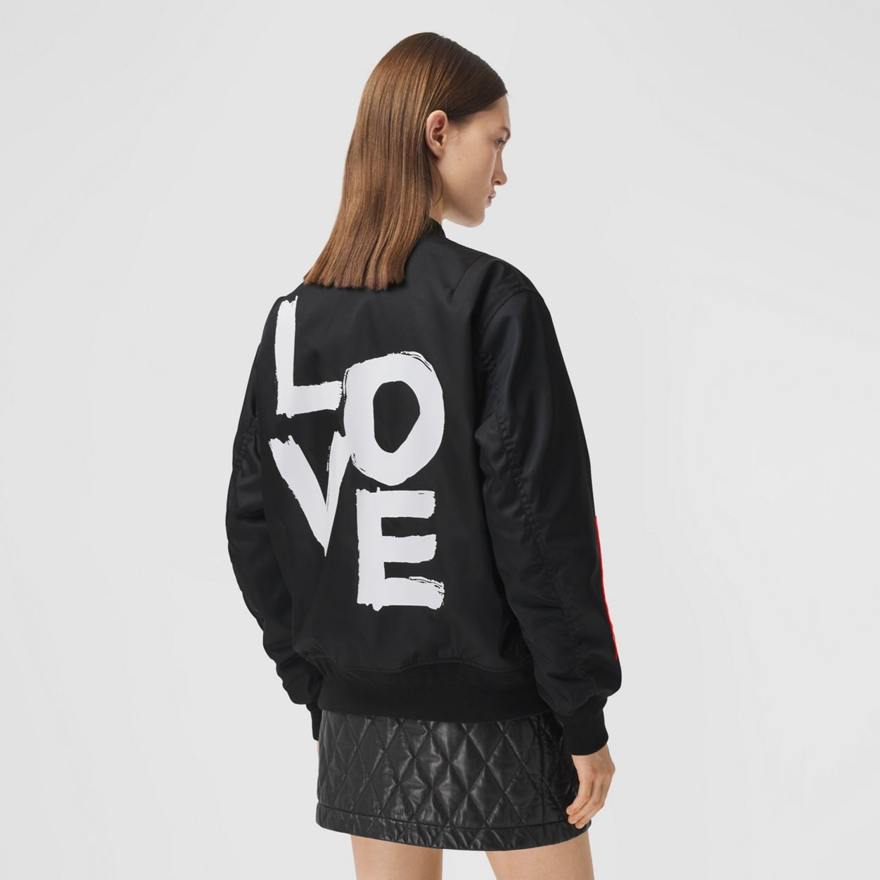 Love Print ECONYL® Bomber Jacket - 4