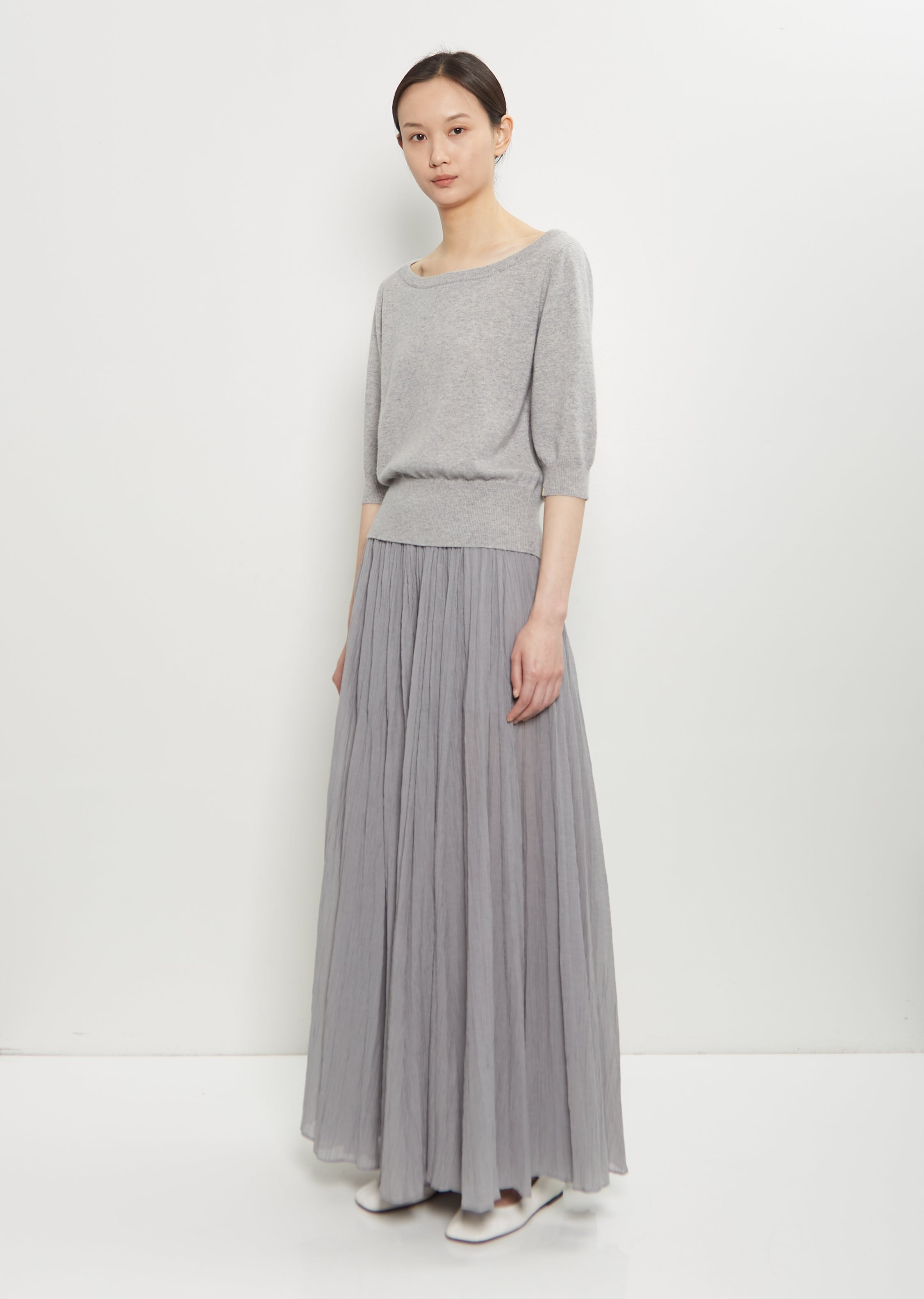 n°422 Marianne Cashmere Sweater — Grey - 4