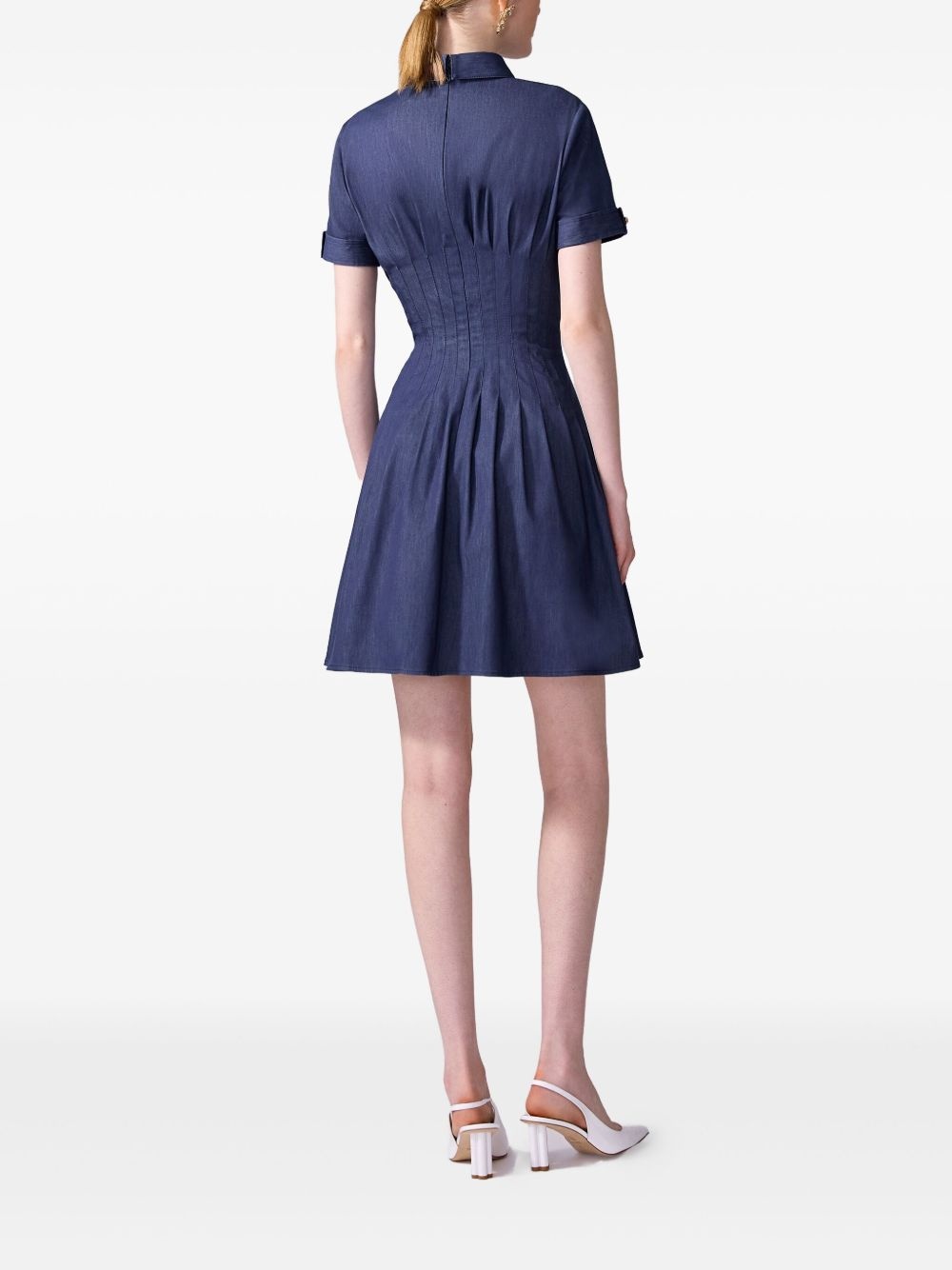 denim mini dress - 3