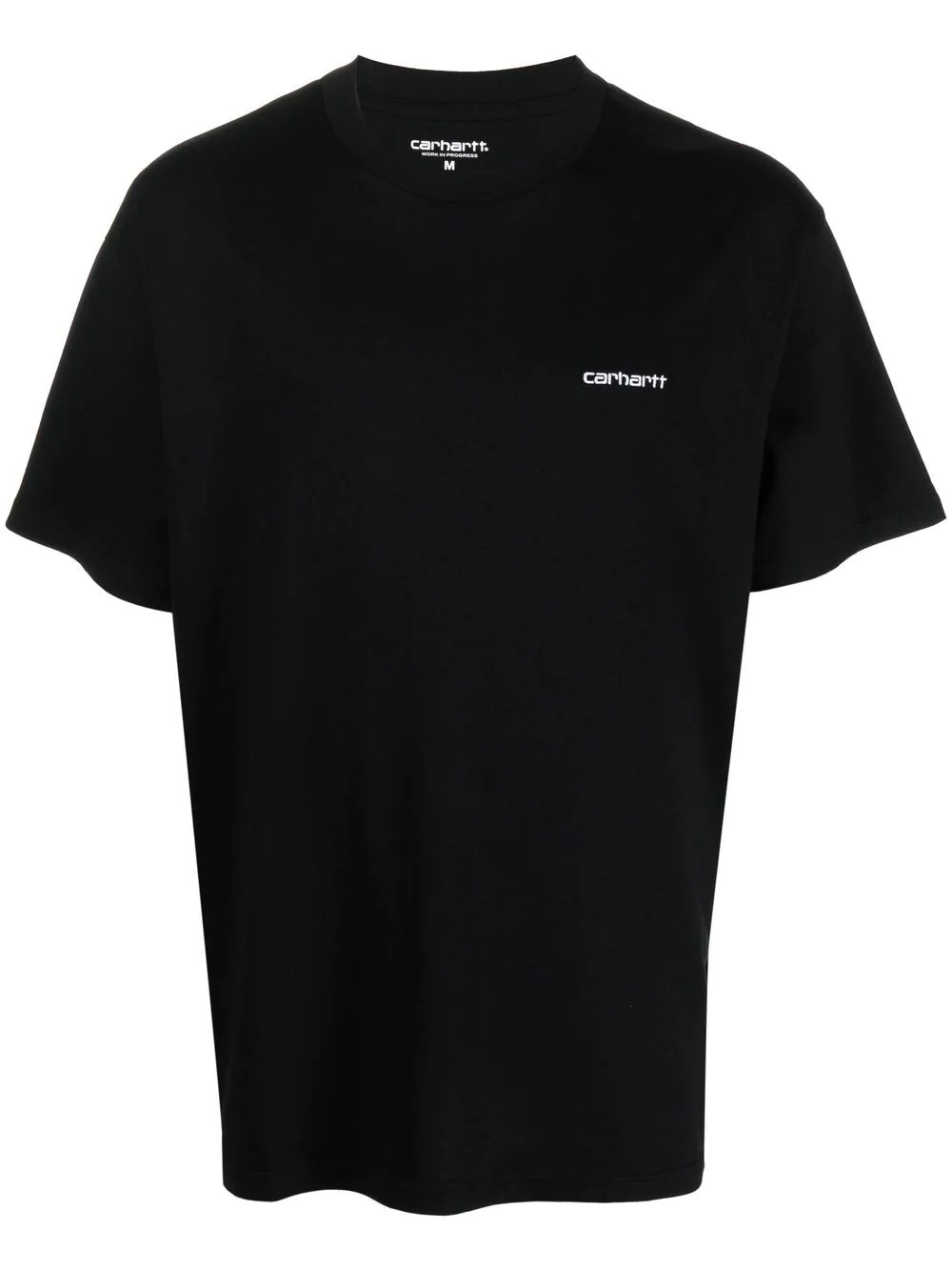 embroidered-logo detail T-shirt - 1