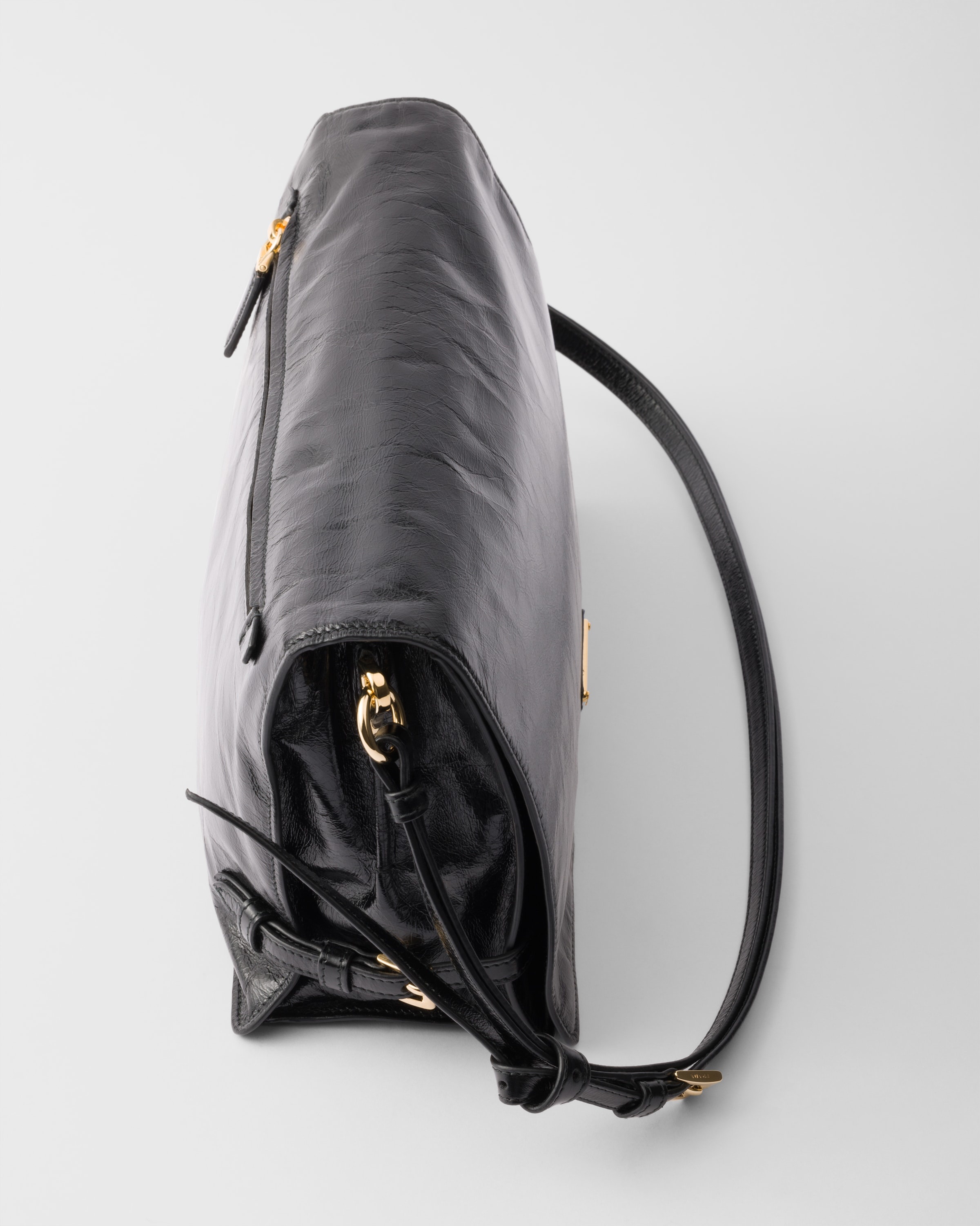 Medium leather shoulder bag - 5