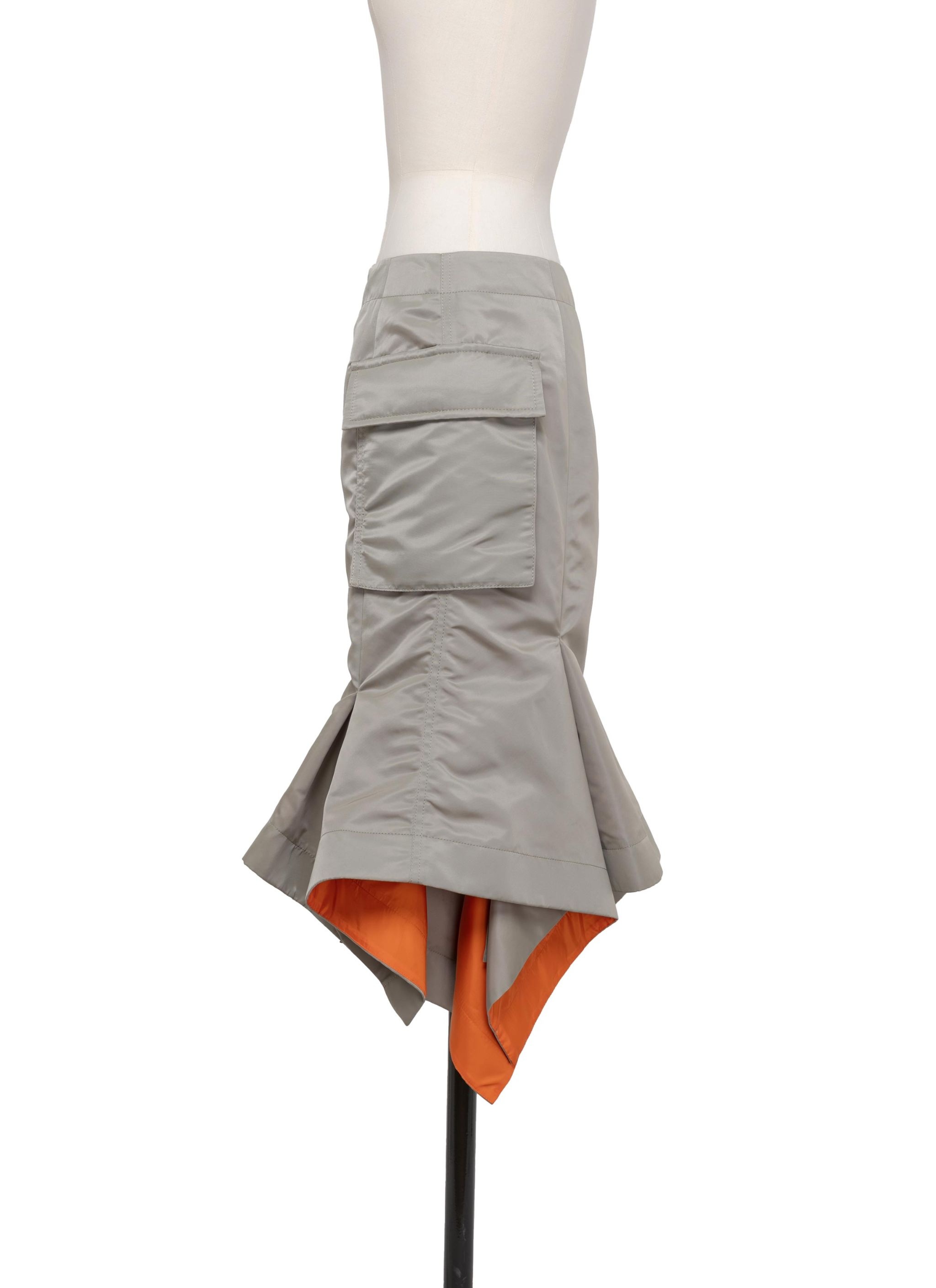 Nylon Twill Skirt - 2