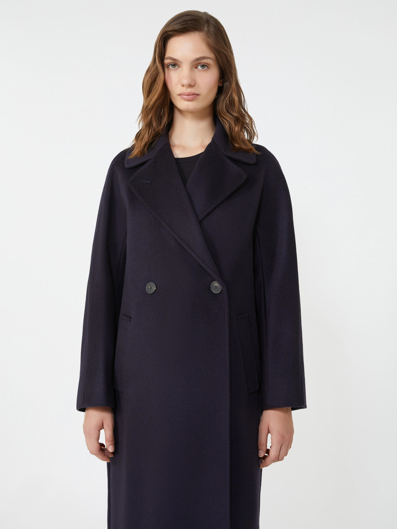 RESINA Wool robe coat - NAVY 5