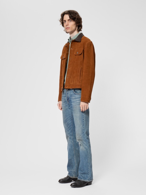 Danny Suede Jacket Tobacco - 7
