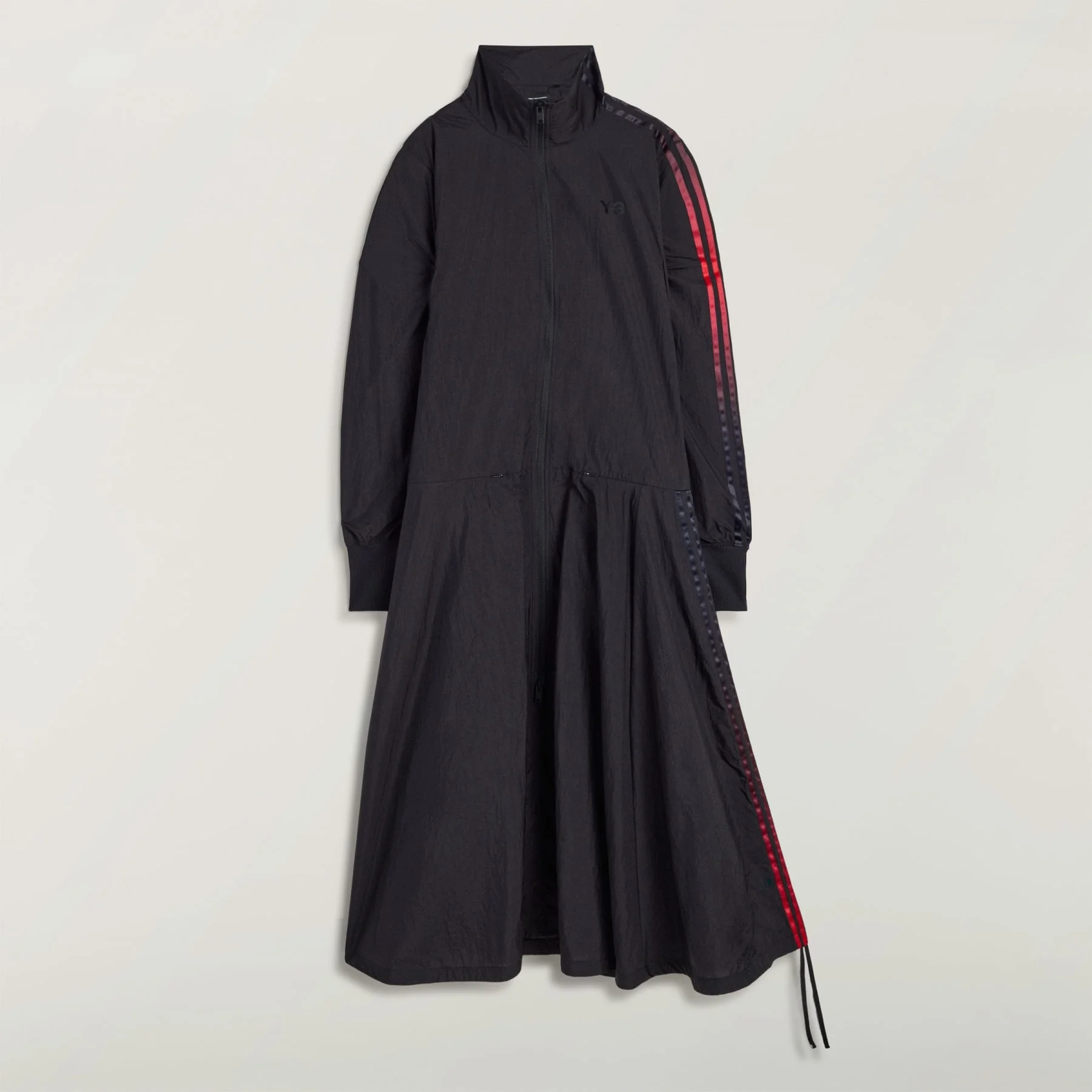 Y-3 GRADIENT 3-Stripes NYLON TRACK DRESS - 1
