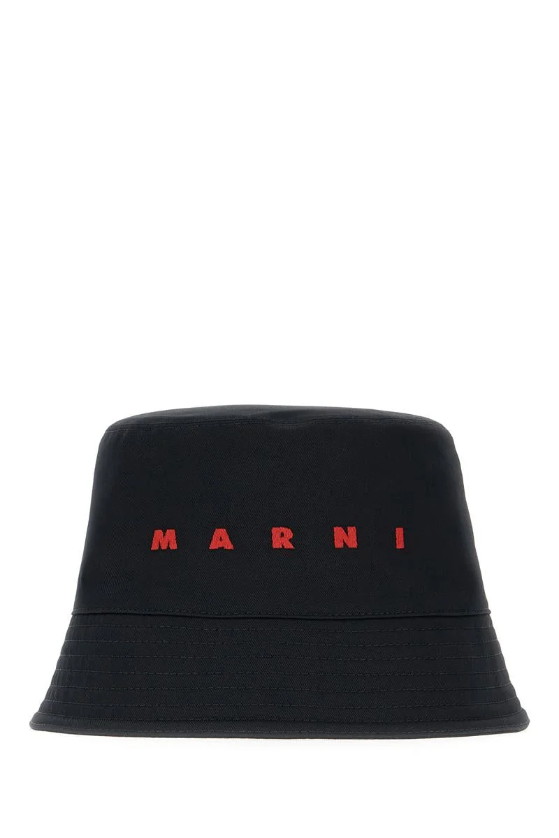 Marni MARNI FISHERMAN'S HAT WITH LOGO - 1