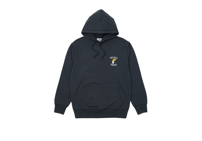 PALACE PALACE GOATS HOOD NAVY outlook