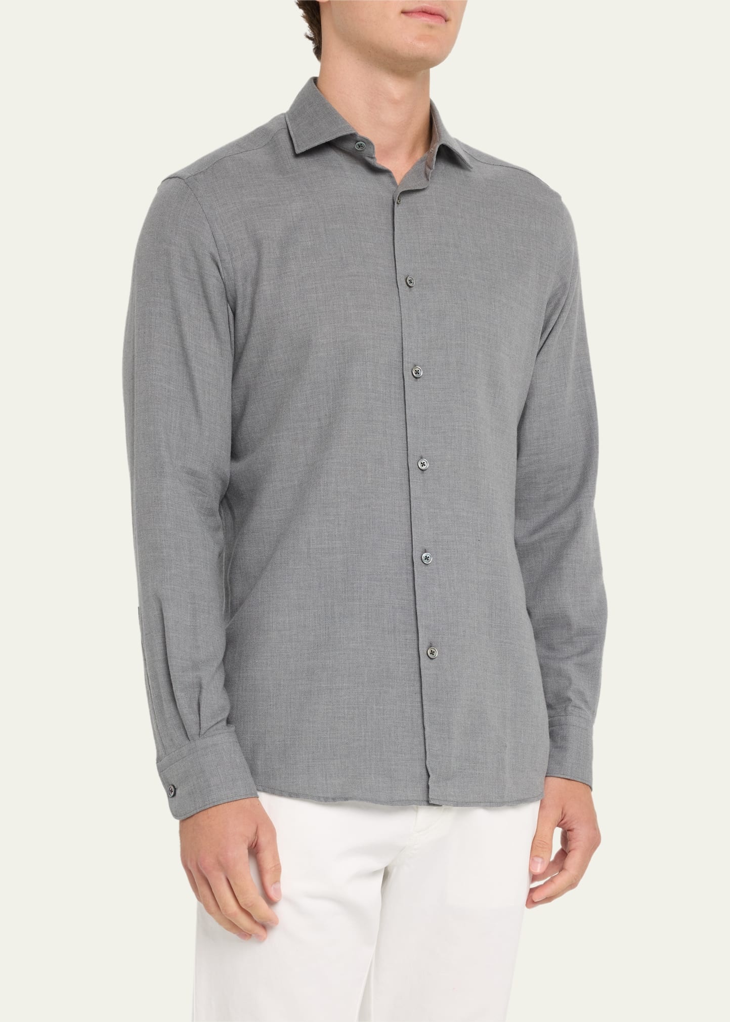 Men's Cashco Melange Sport Shirt - 4