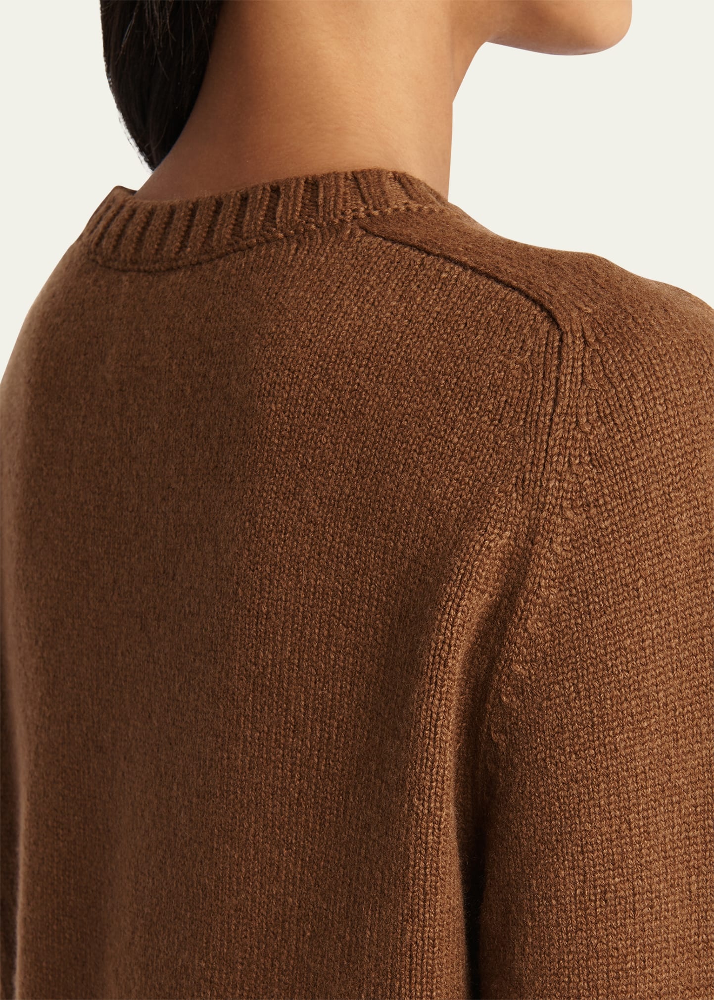 Nera Cashmere Crewneck Sweater - 5