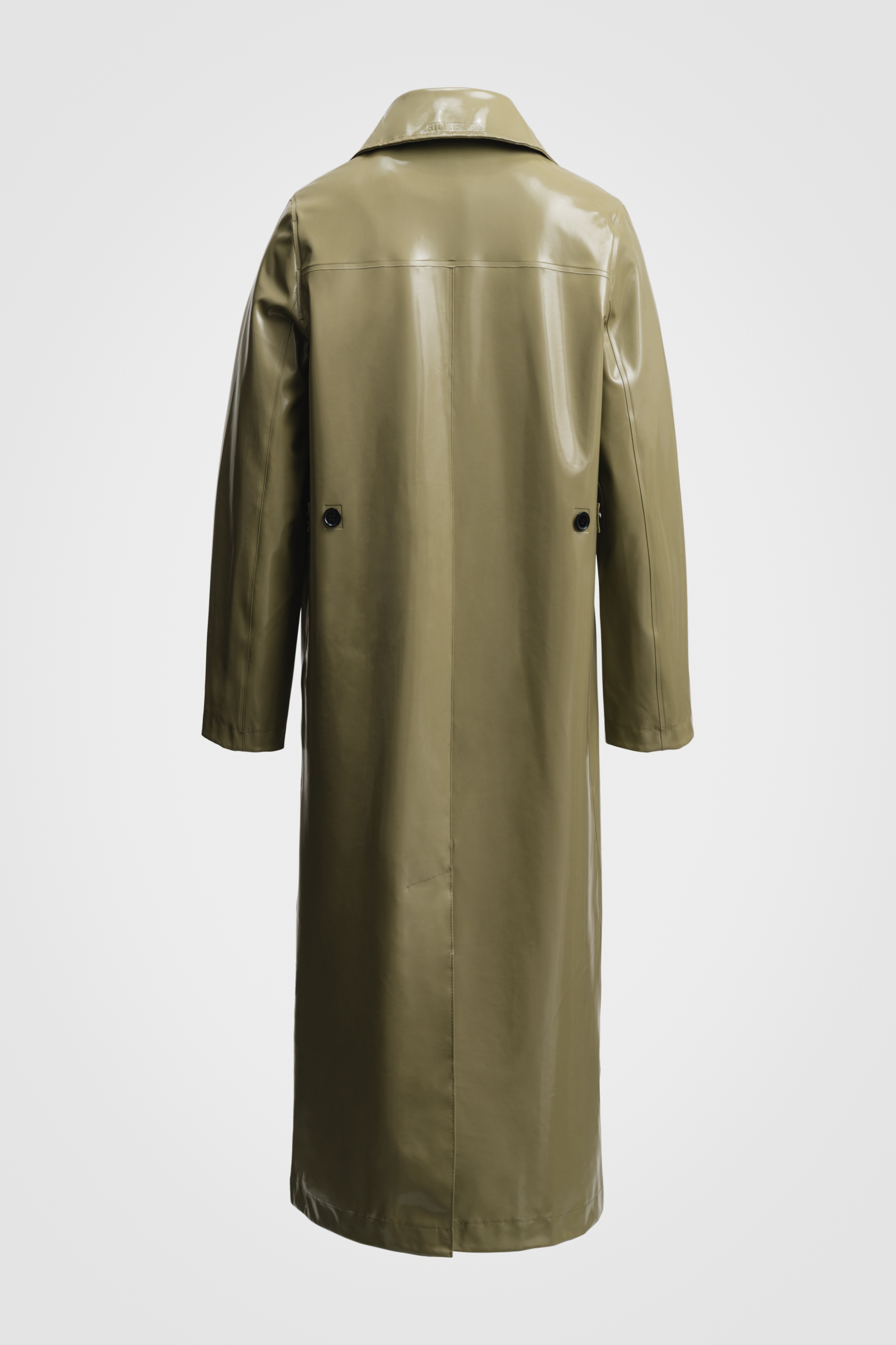 Mayfair Opal Trench Coat Aloe - 6