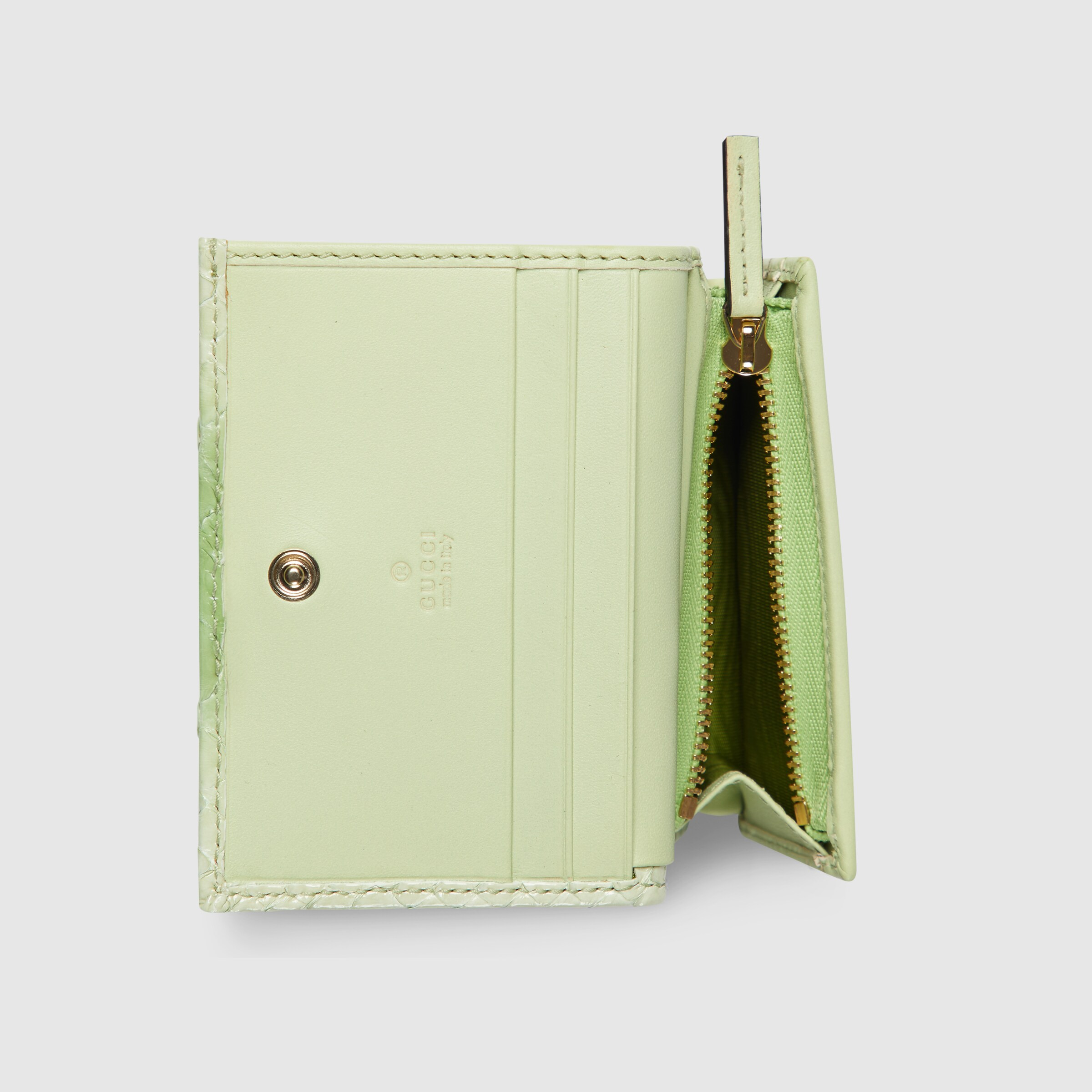 GG Marmont python card case wallet - 3