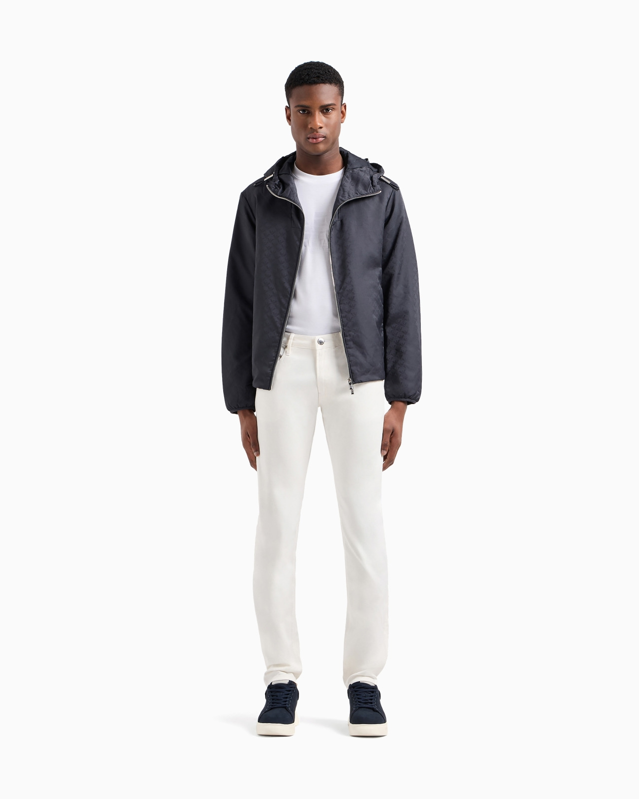 J06 Stretch-twill slim-fit trousers - 2