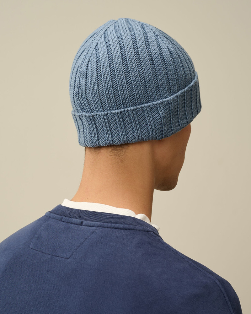 Extra Fine Merino Wool Logo Beanie 3