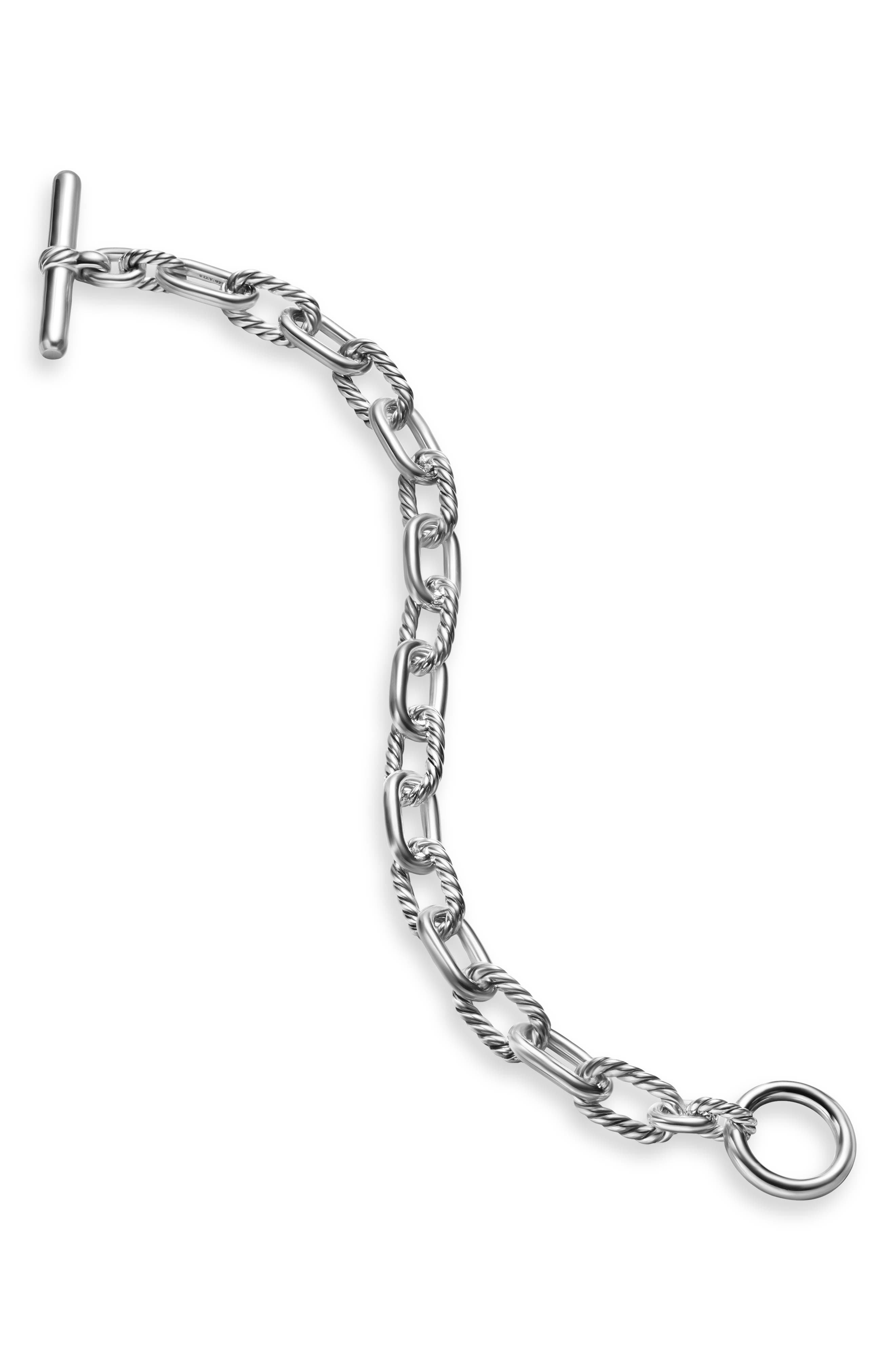 David Yurman DY Madison® Toggle Chain Bracelet in Sterling Silver at Nordstrom - 5