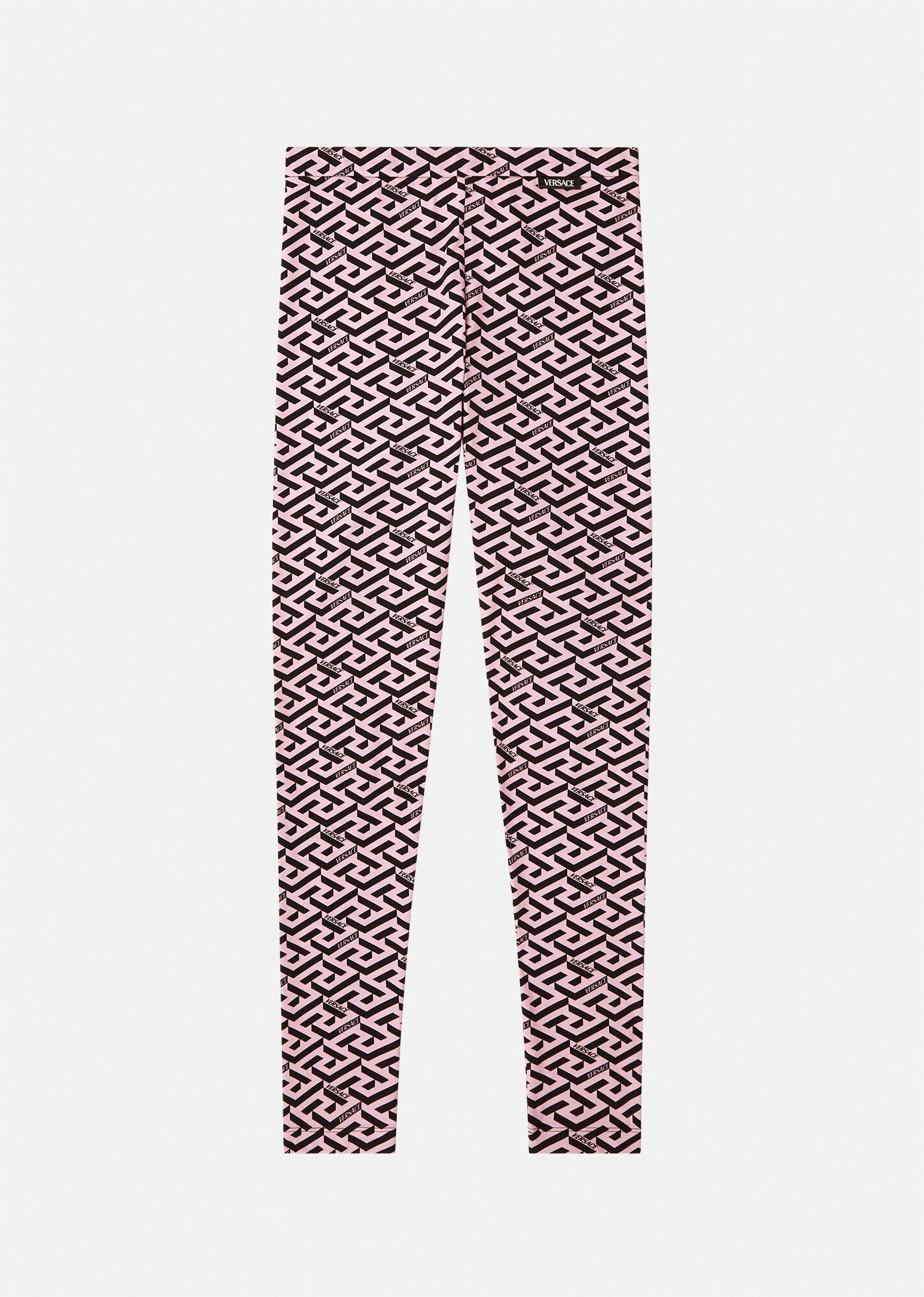 La Greca Print Leggings - 1