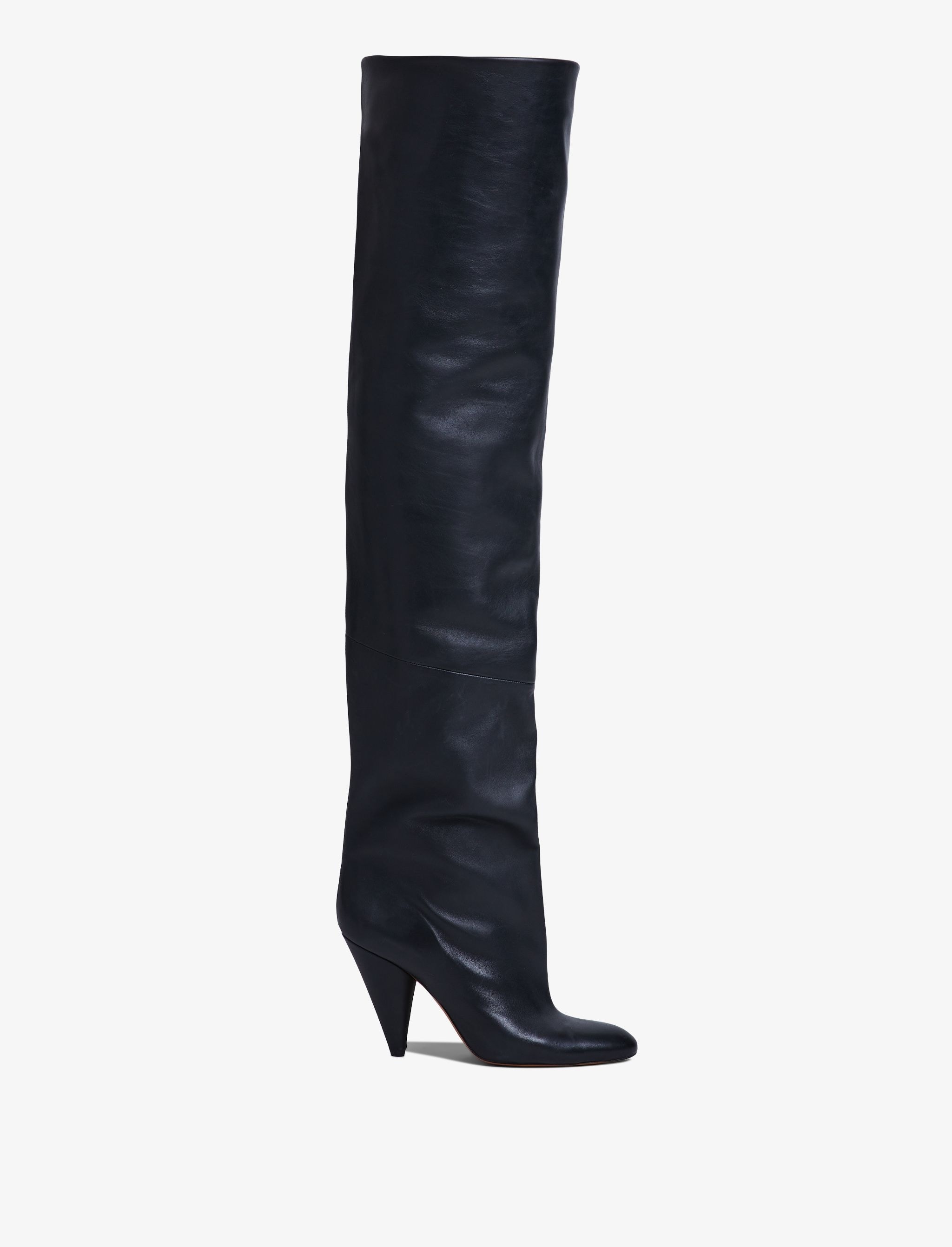 Cone Over The Knee Boots - 7