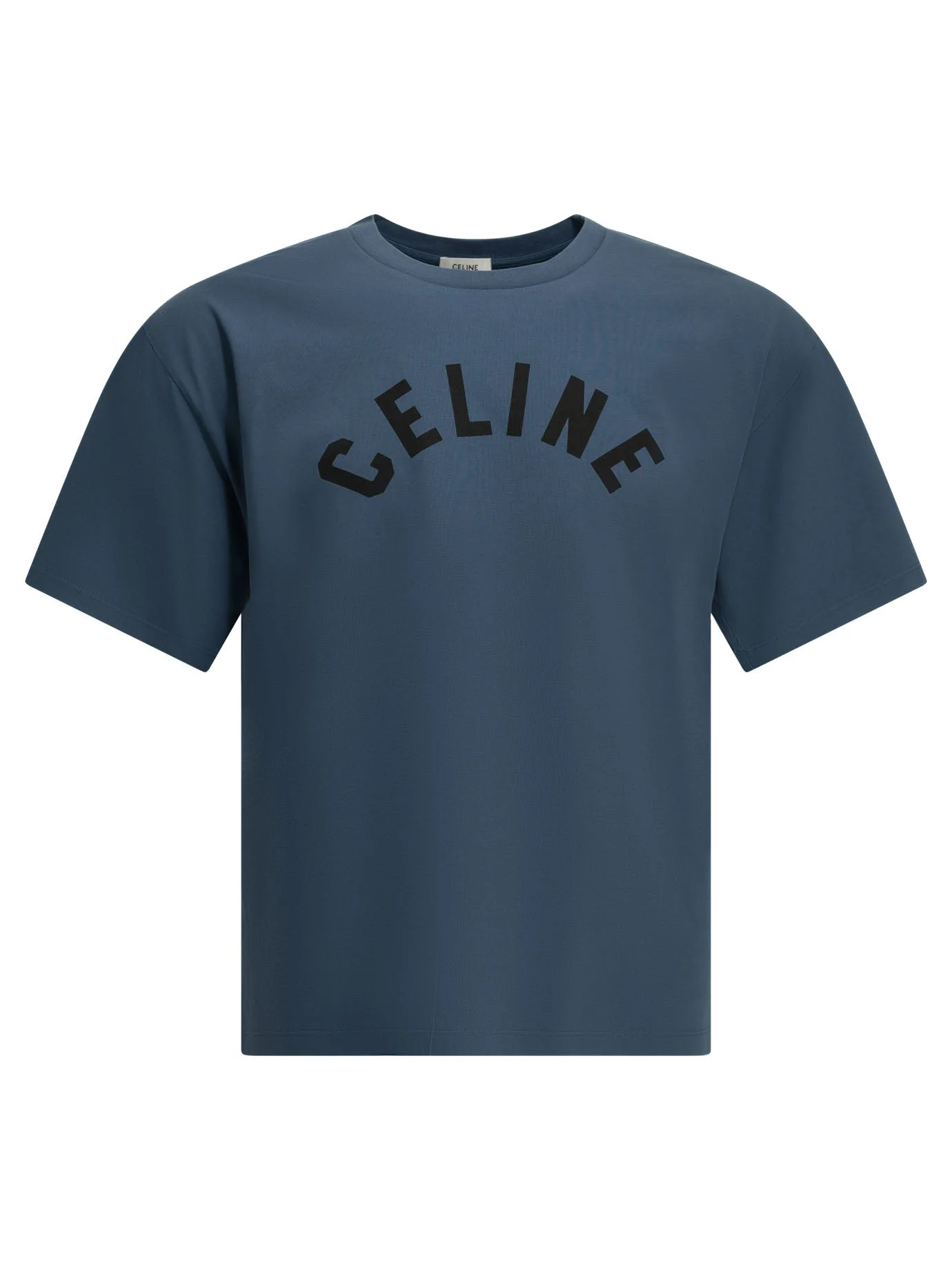 Celine Cotton T-Shirt Blue Men - 1