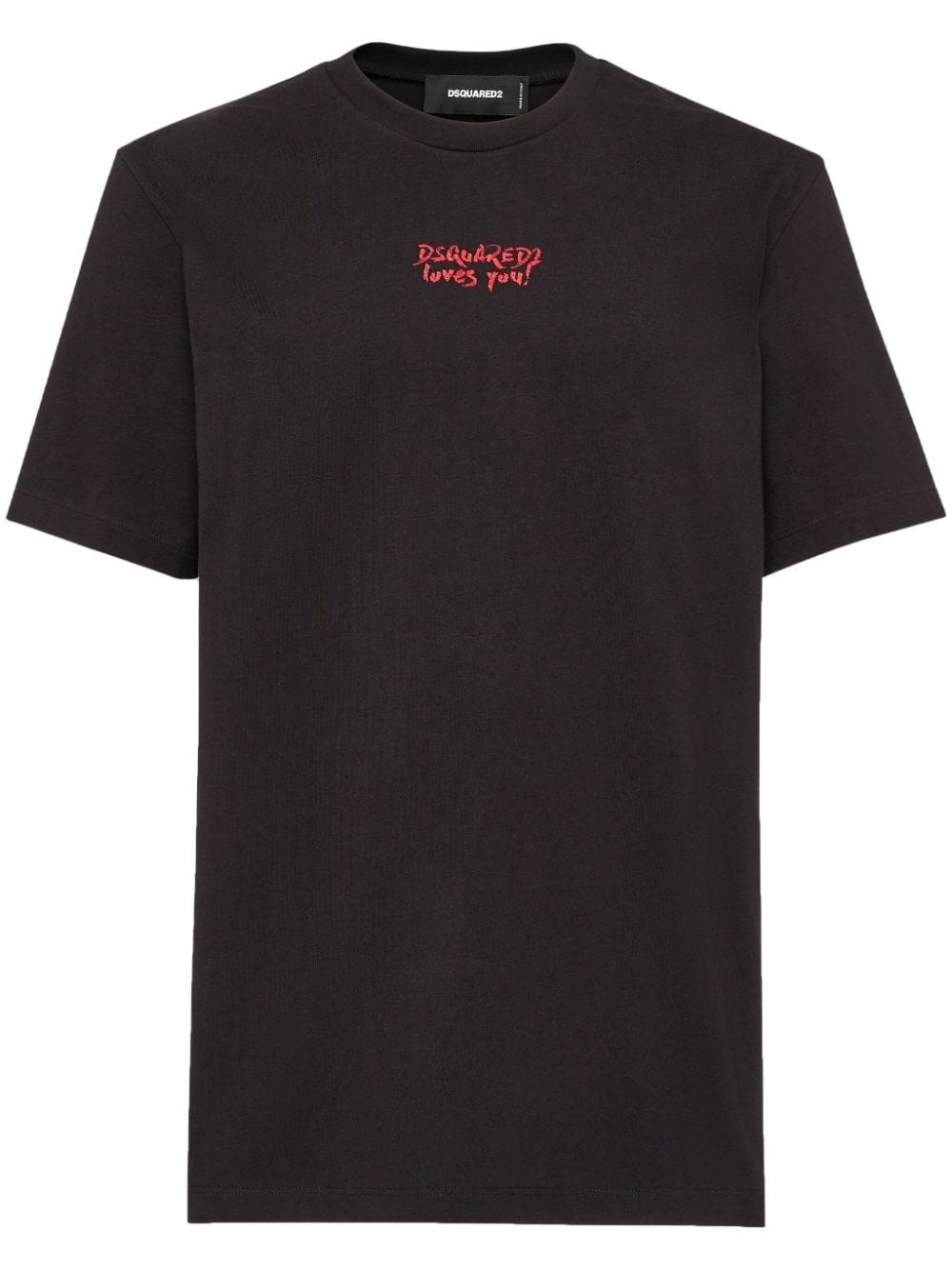 Tシャツ・カットソー D SQUARED2 COTTON T-SHIRT WITH 3D LOGO PRINT DSQUARED2 logo-print cotton T-shirt | farfetch | REVERSIBLE