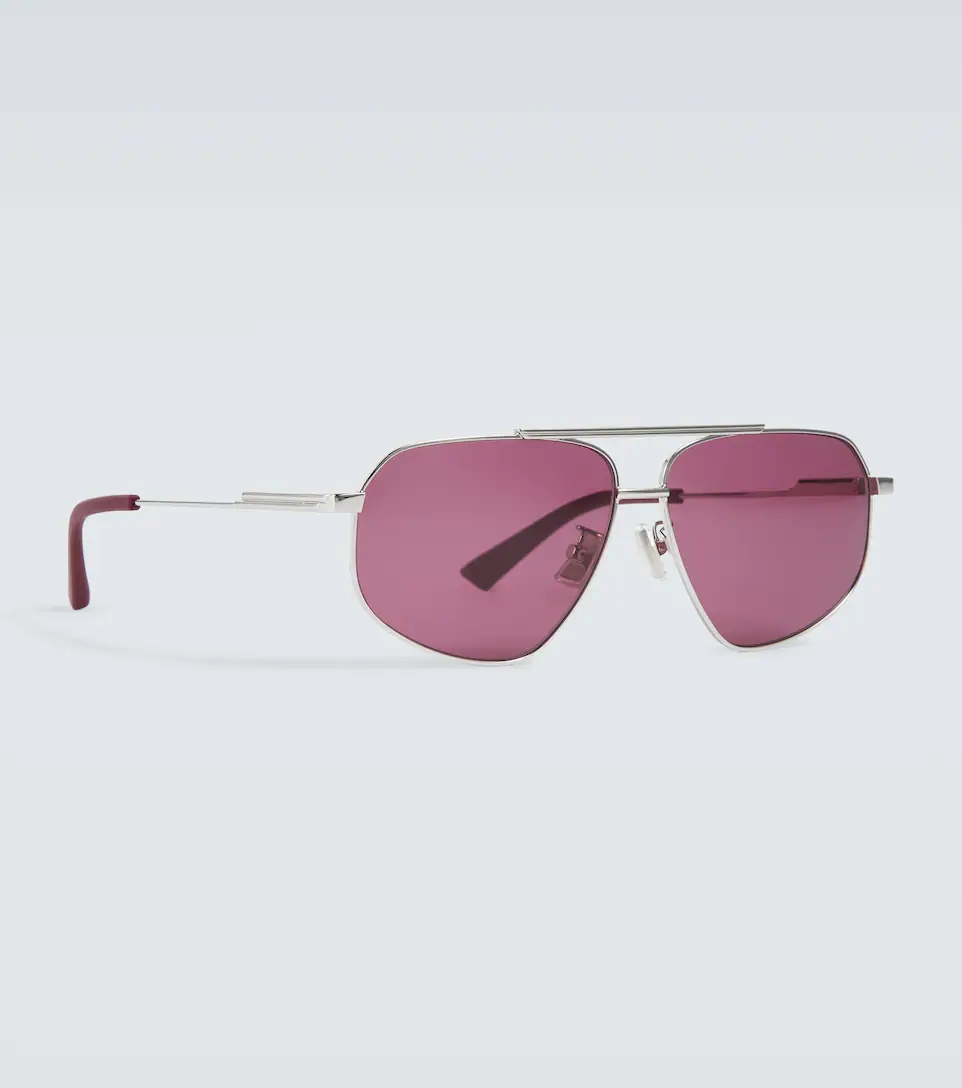 Silver Aviator Sunglasses - 6
