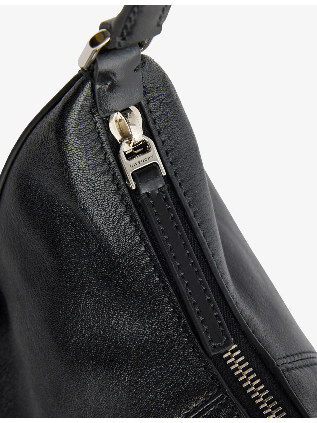 Voyou Harness Medium Leather Shoulder Bag - 3