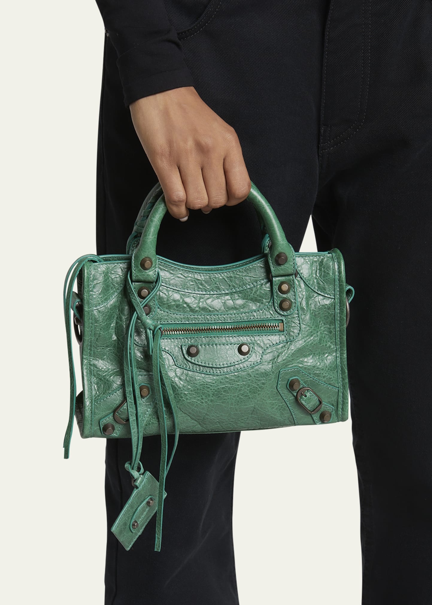 Le City Mini Leather Top-Handle Bag - 2