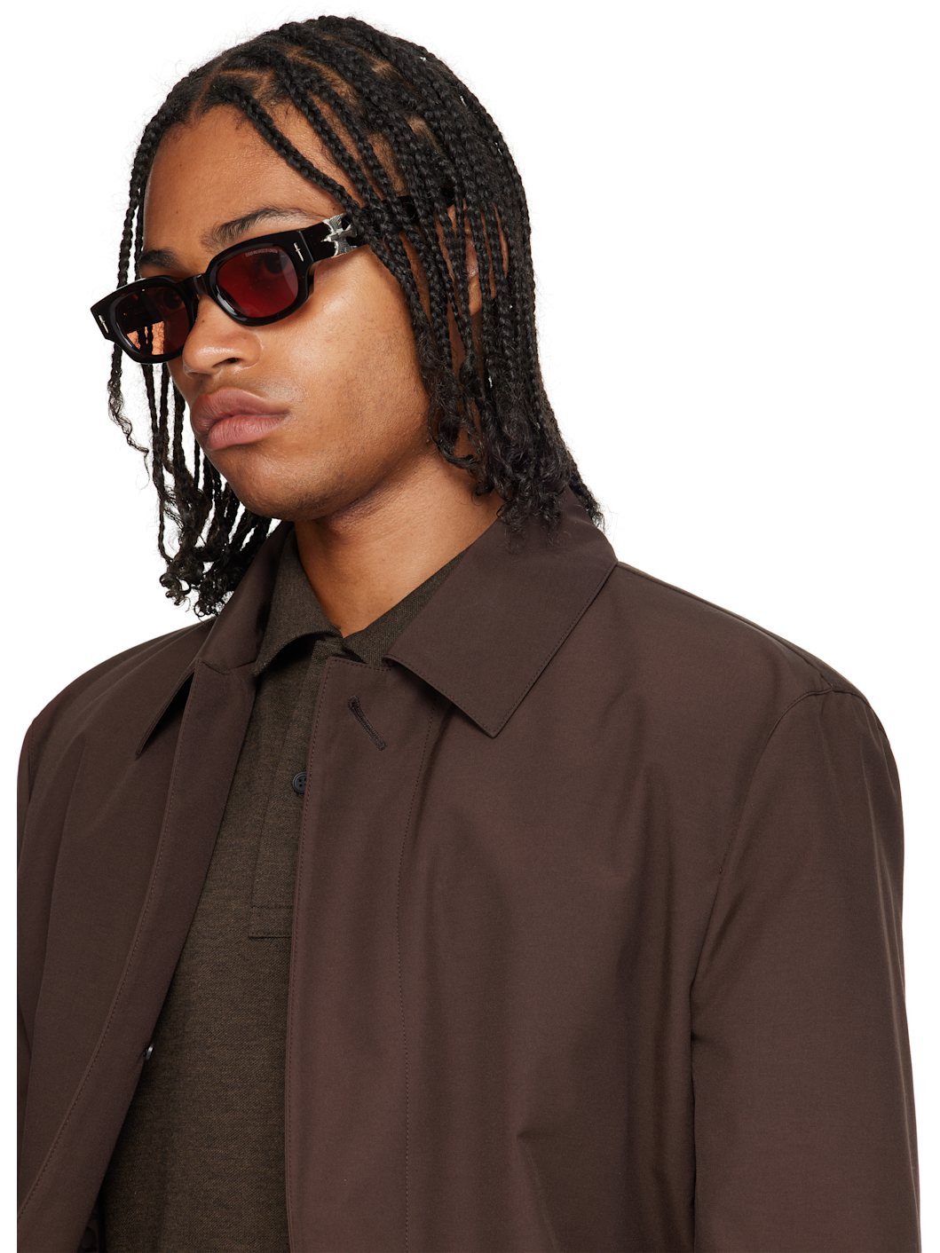 Brown The Great Frog Edition Soaring Eagle Sunglasses - 4