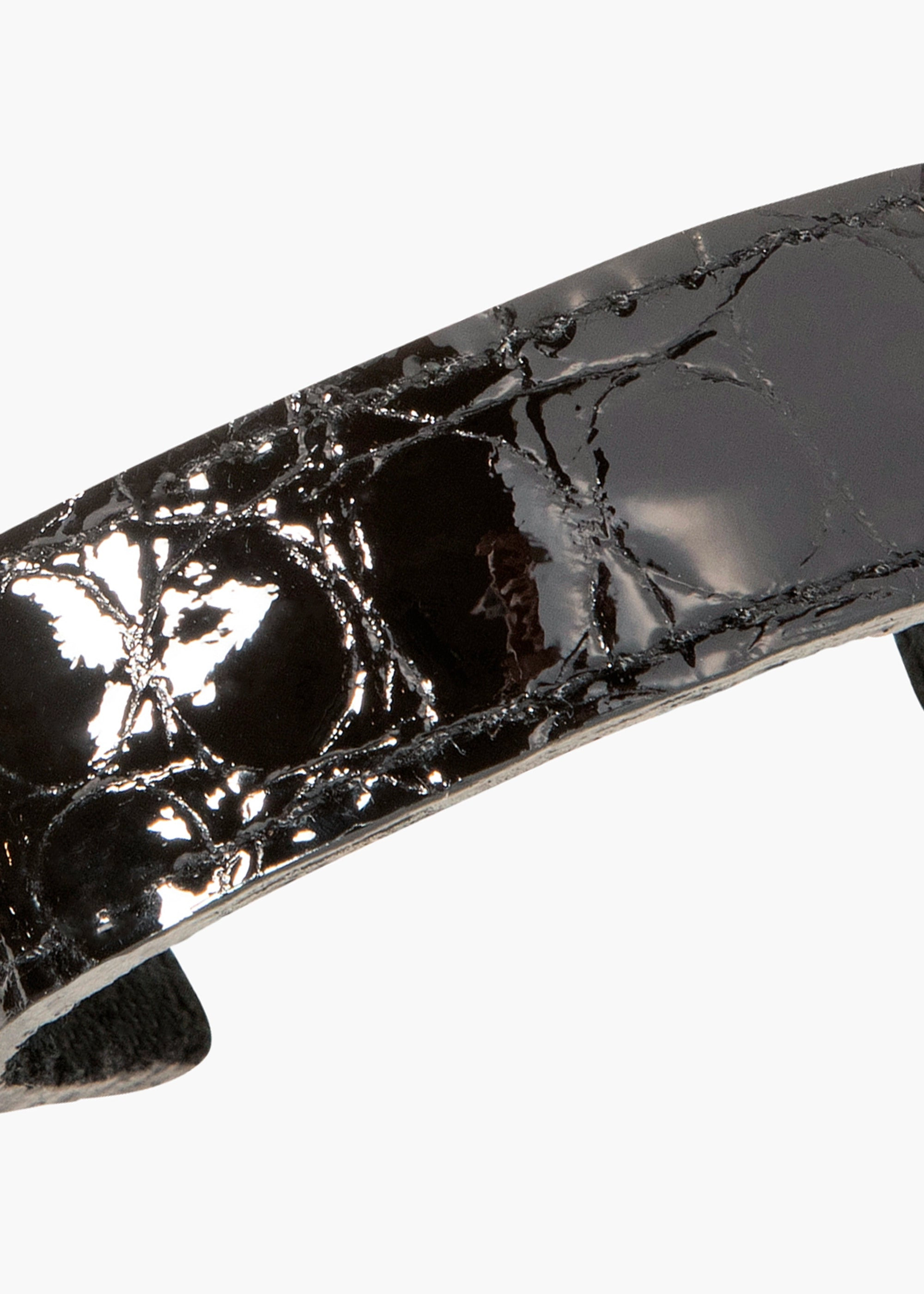 Embossed Mini Leather Ponywrap - 6