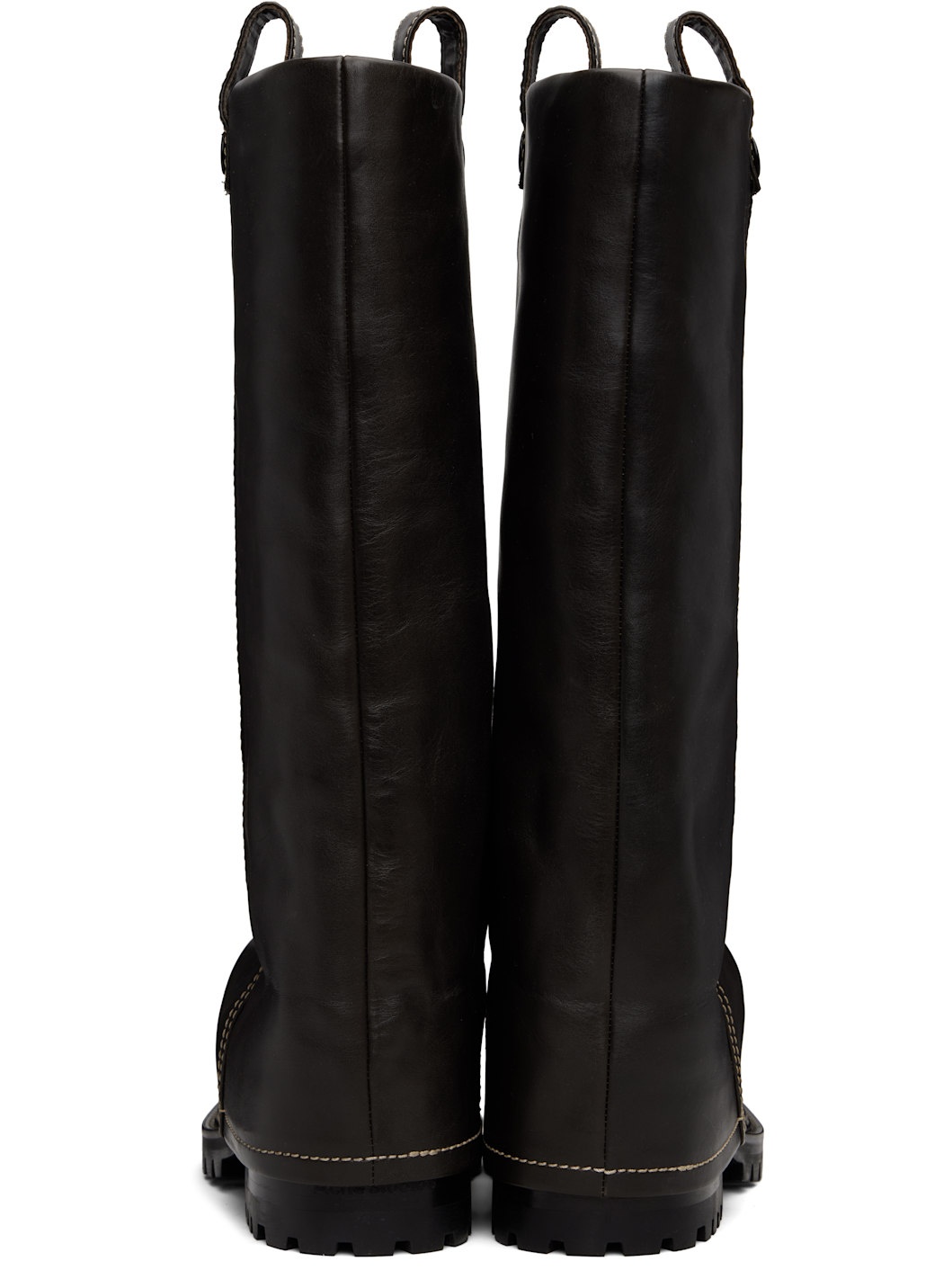 Brown Leather Boots - 2