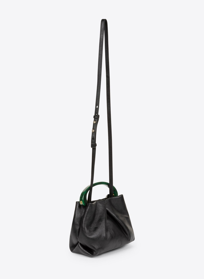 SMALL PLEATED LEATHER BAG 3