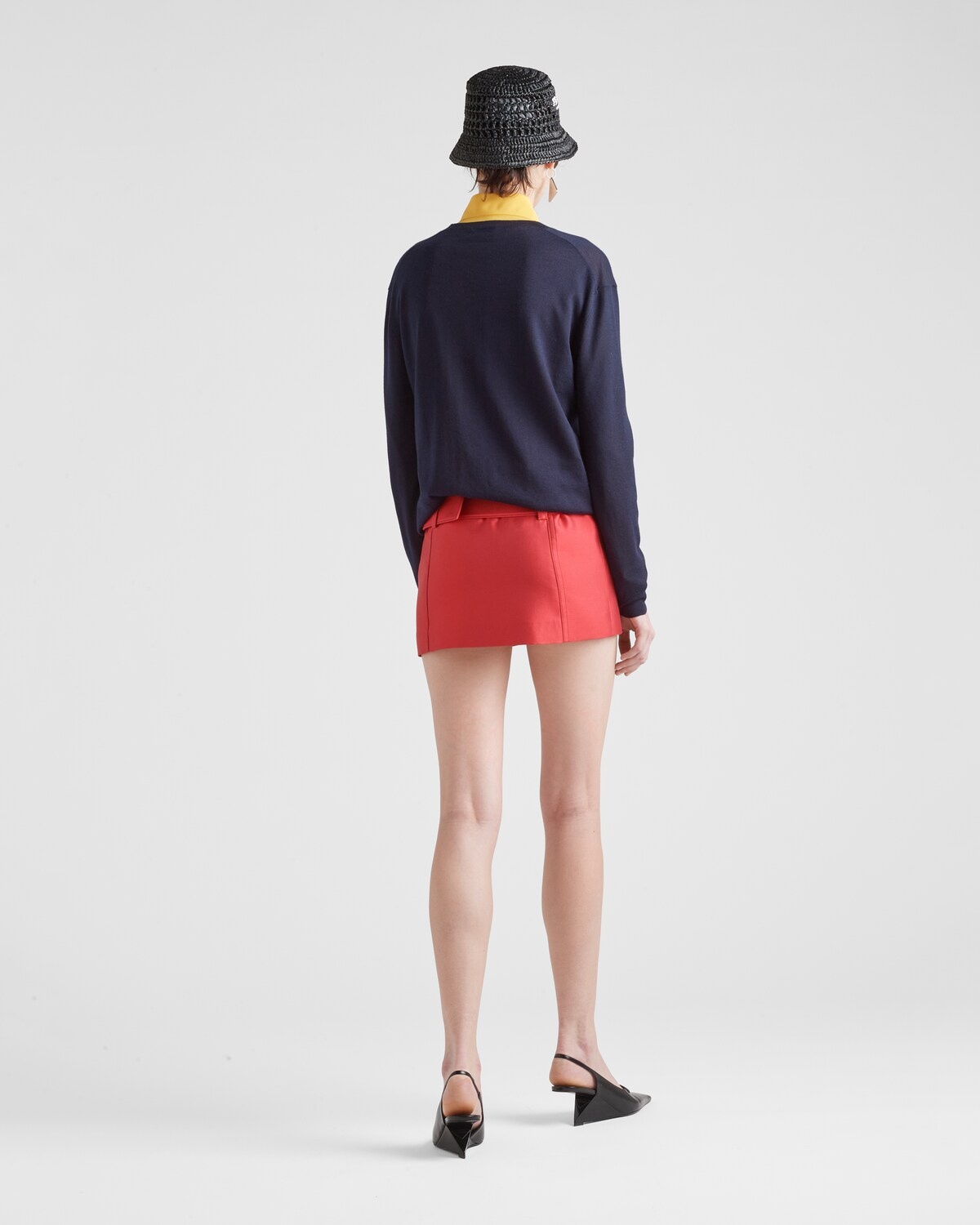 Silk and wool miniskirt - 5