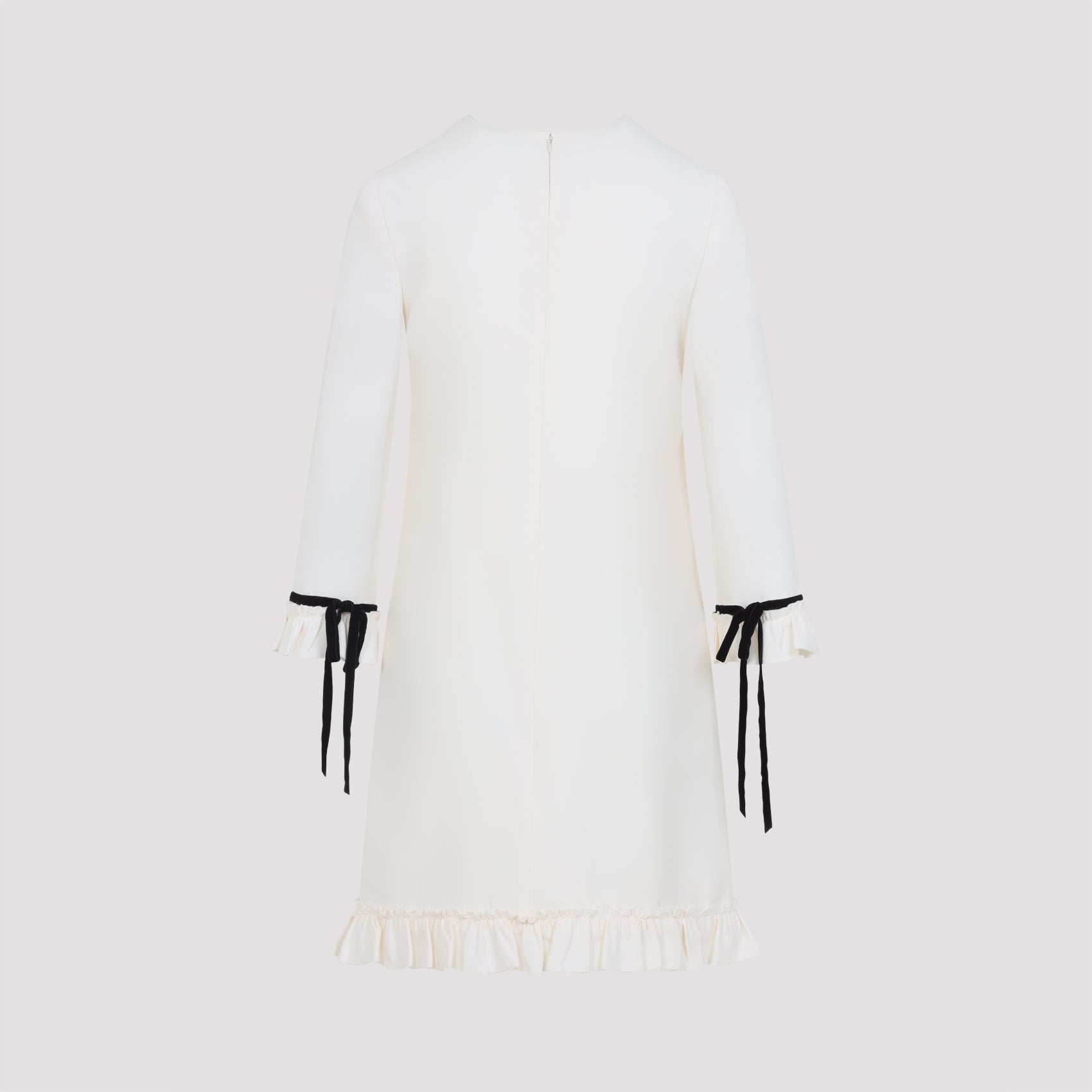 Valentino Virgin Wool Mini Dress Women - 2