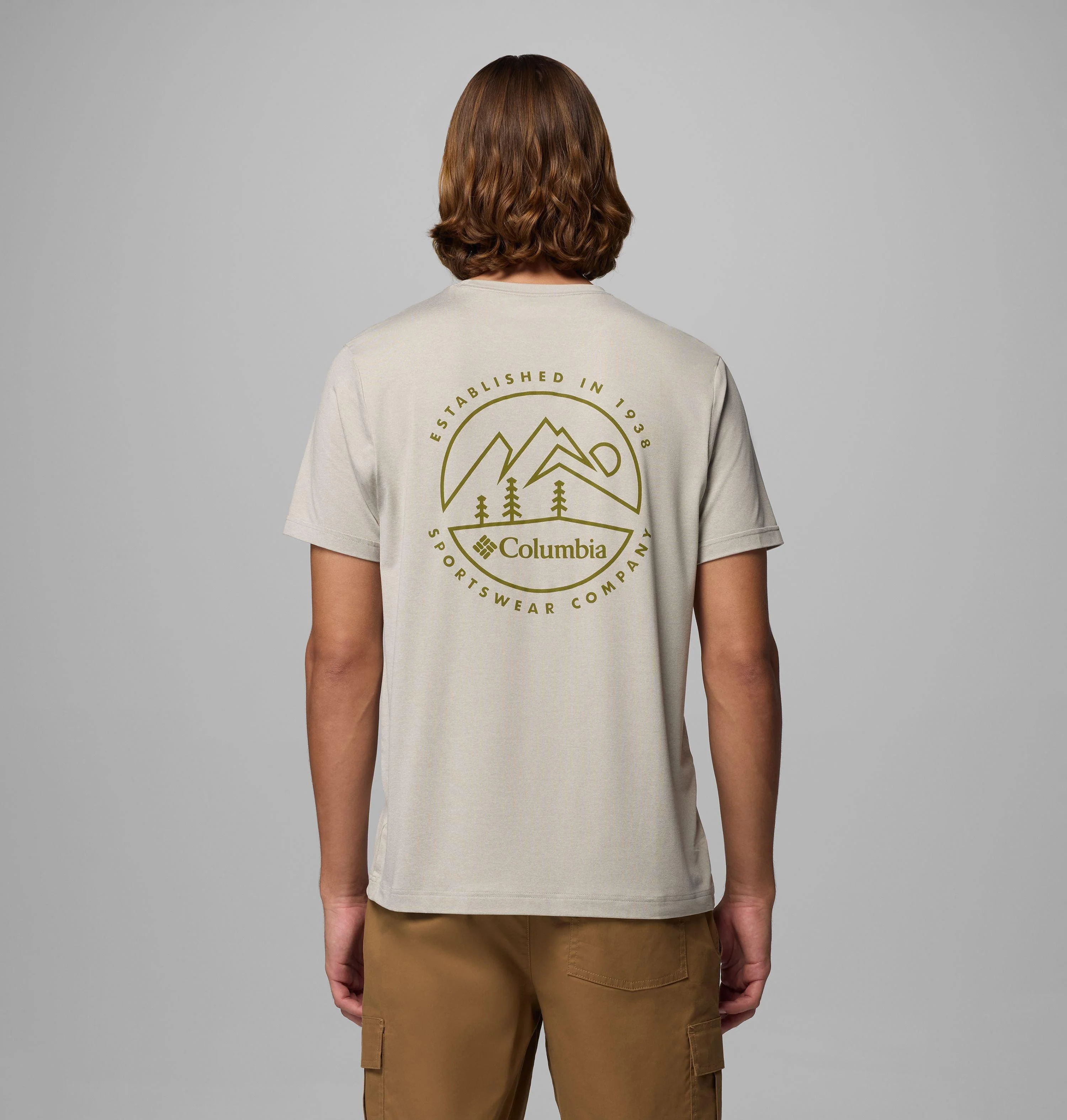 Men's Parsons Point Short Sleeve Back Graphic T-Shirt - 1