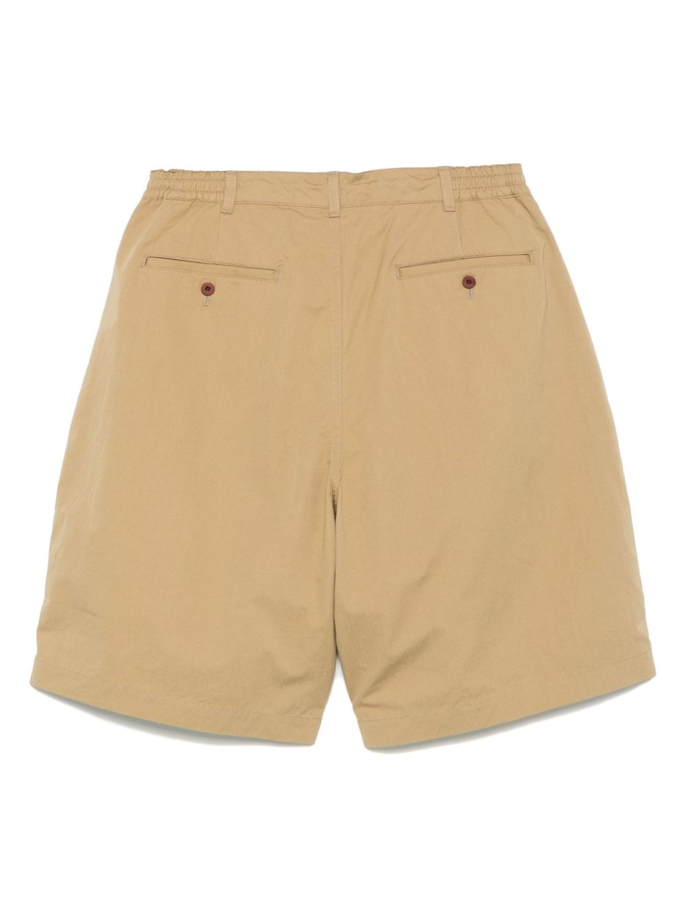 elastic-waistband shorts - 2