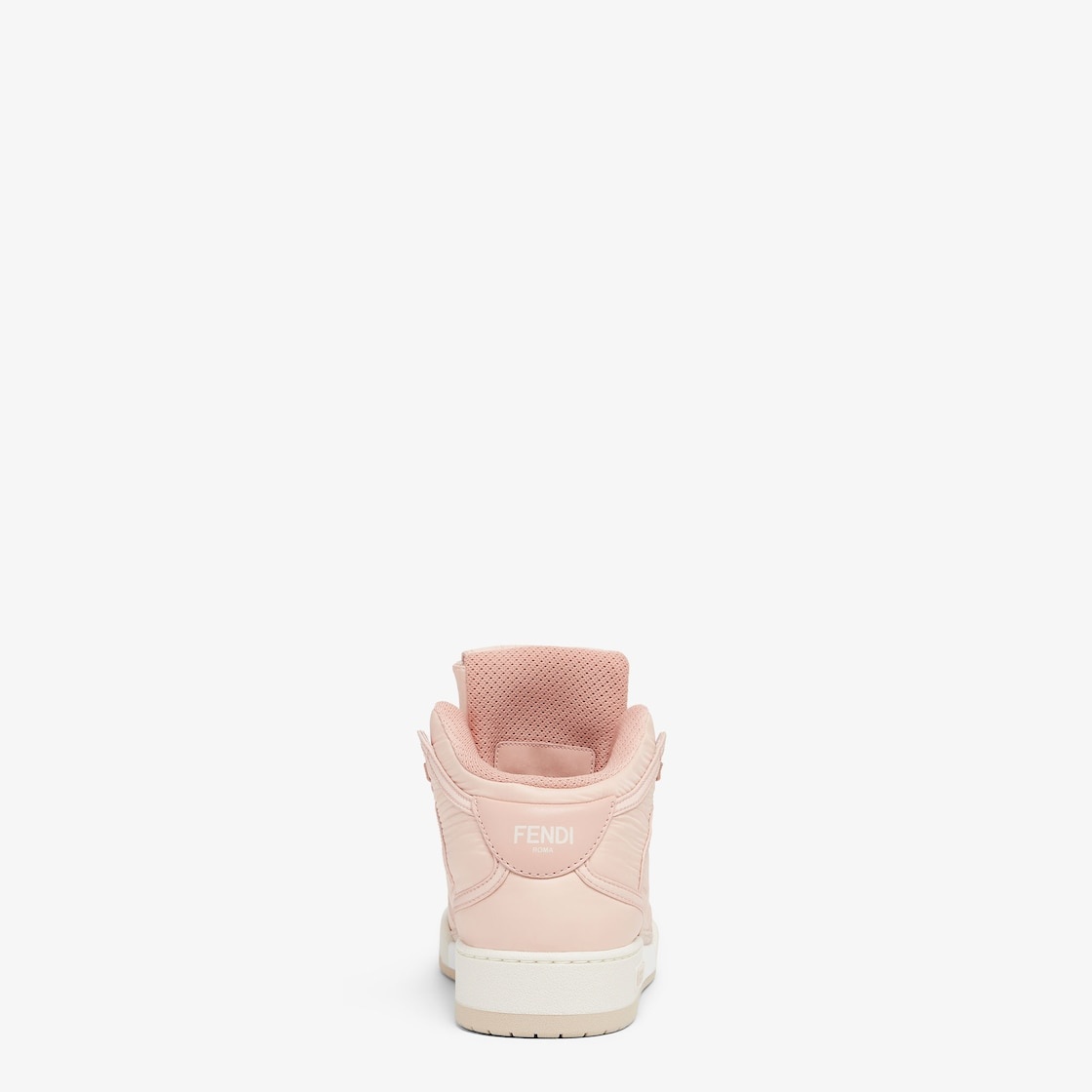 Pink nylon high-tops - 4