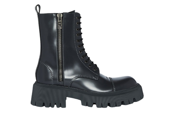 (WMNS) Balenciaga Tractor 20mm Booties 'Fossil Grey' 617420WA8E91568 - 2