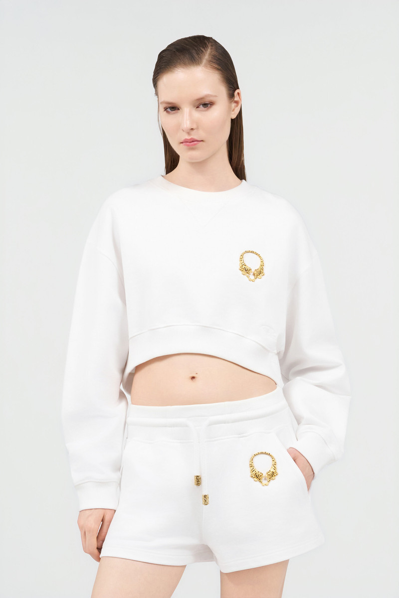 Roar Sweatshirt White 3