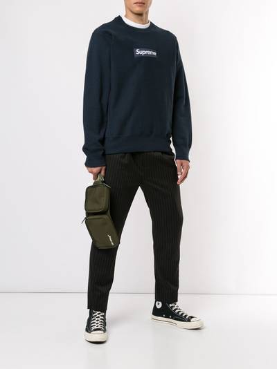 Supreme logo sweatshirt outlook