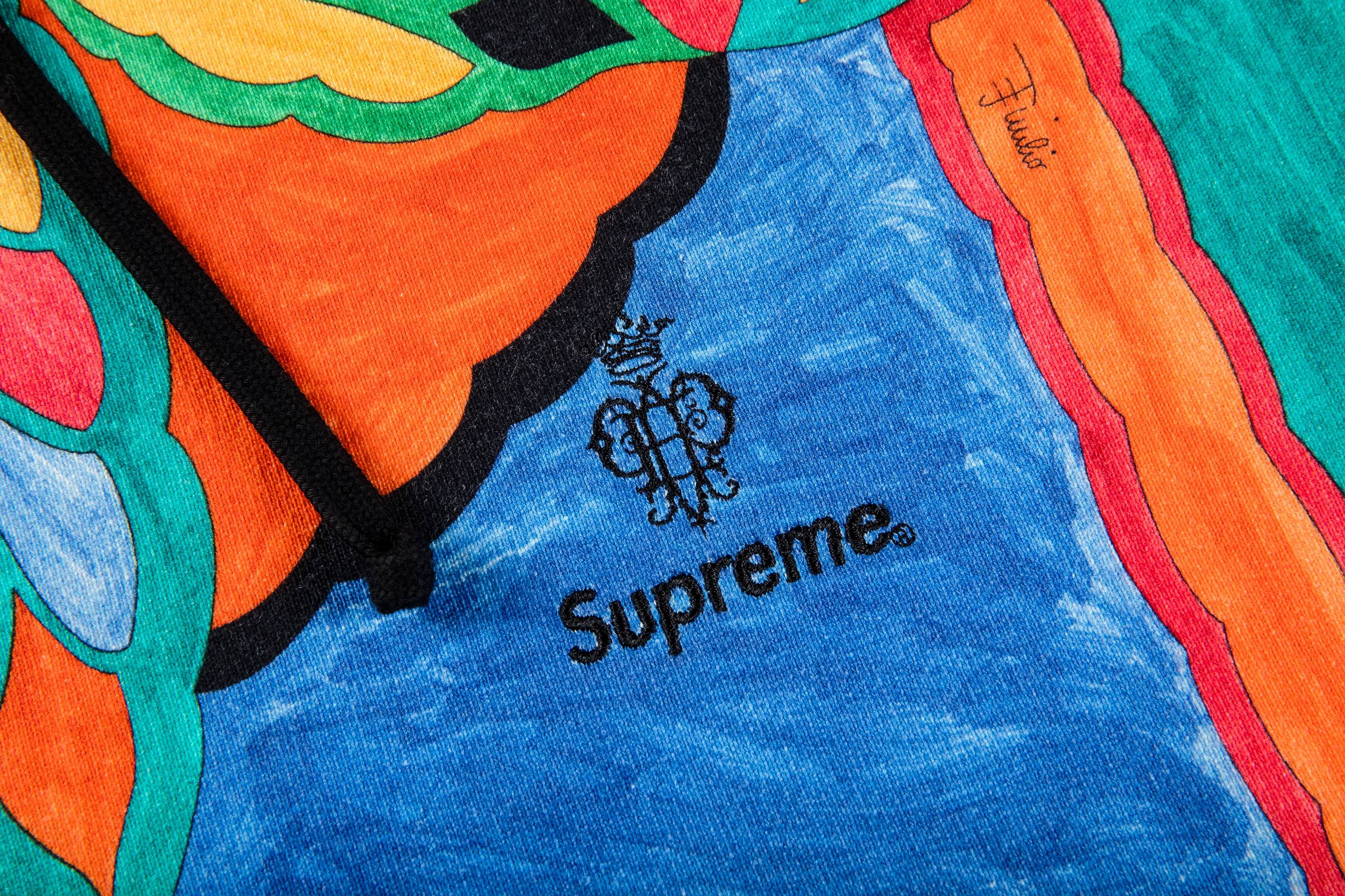 Supreme x Emilio Pucci Hooded Sweatshirt 'Multicolor' - 2