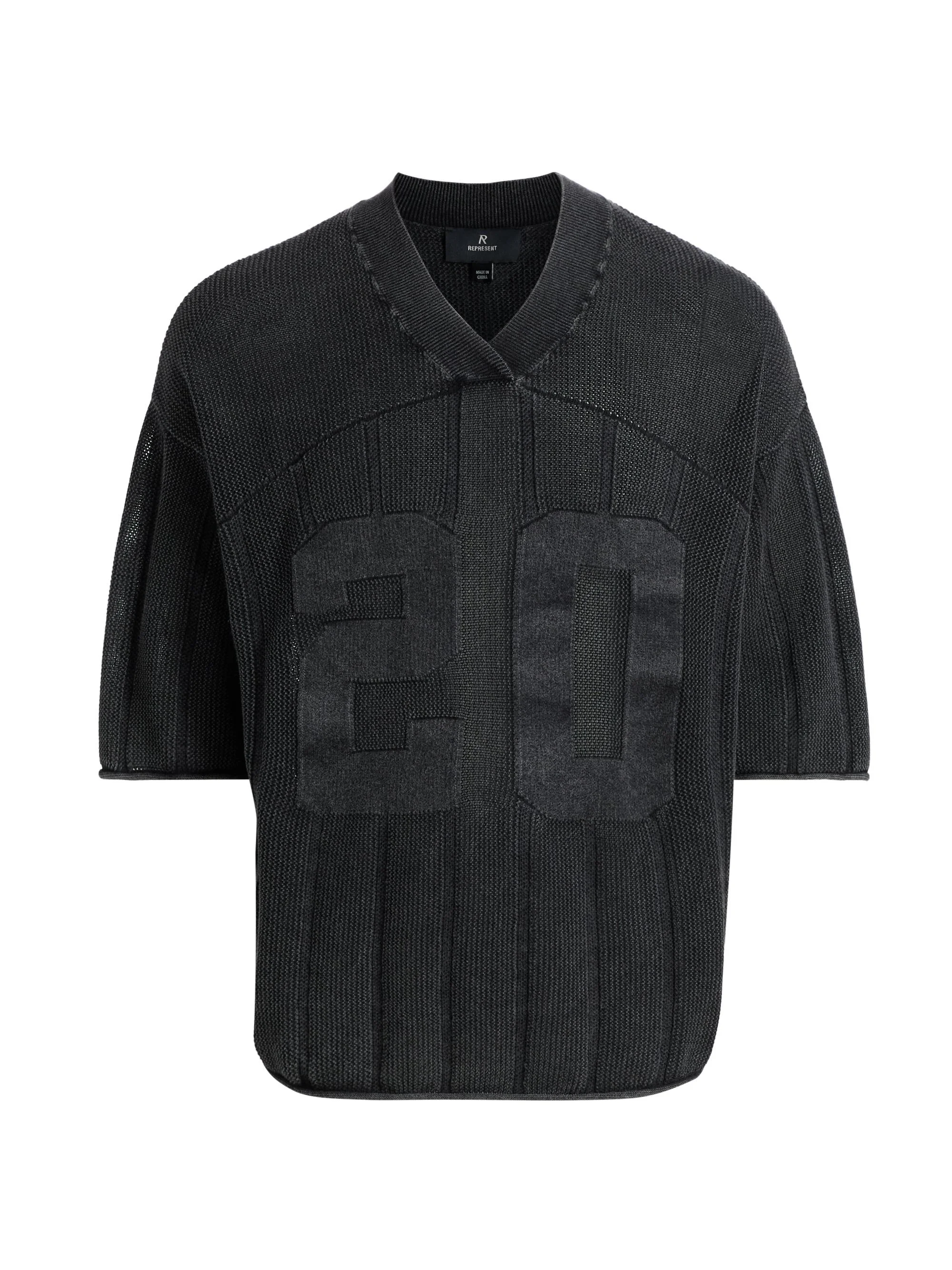 Men's Varsity Knit Jersey - Vintage Grey - 1