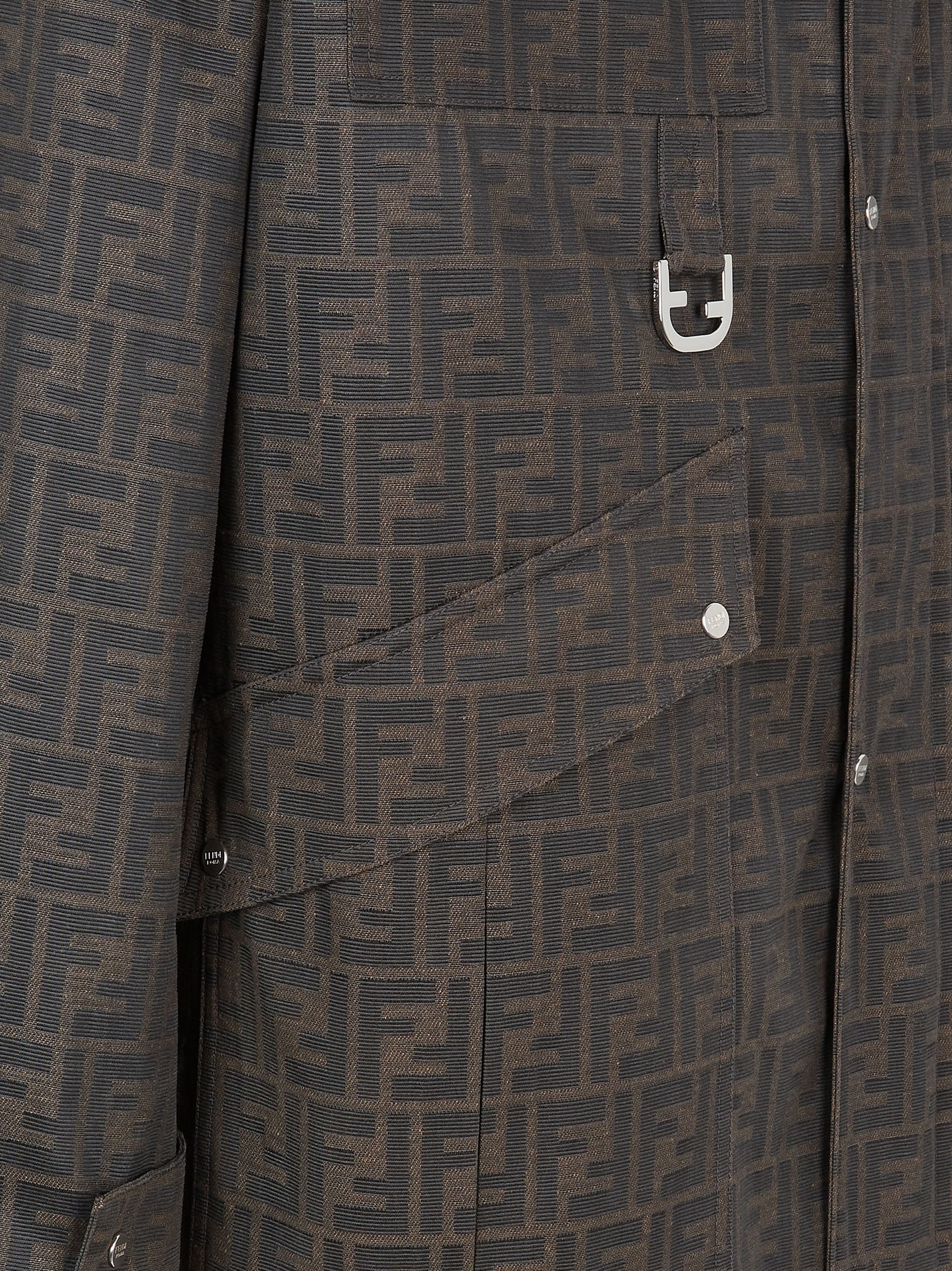FF jacquard jacket - 3
