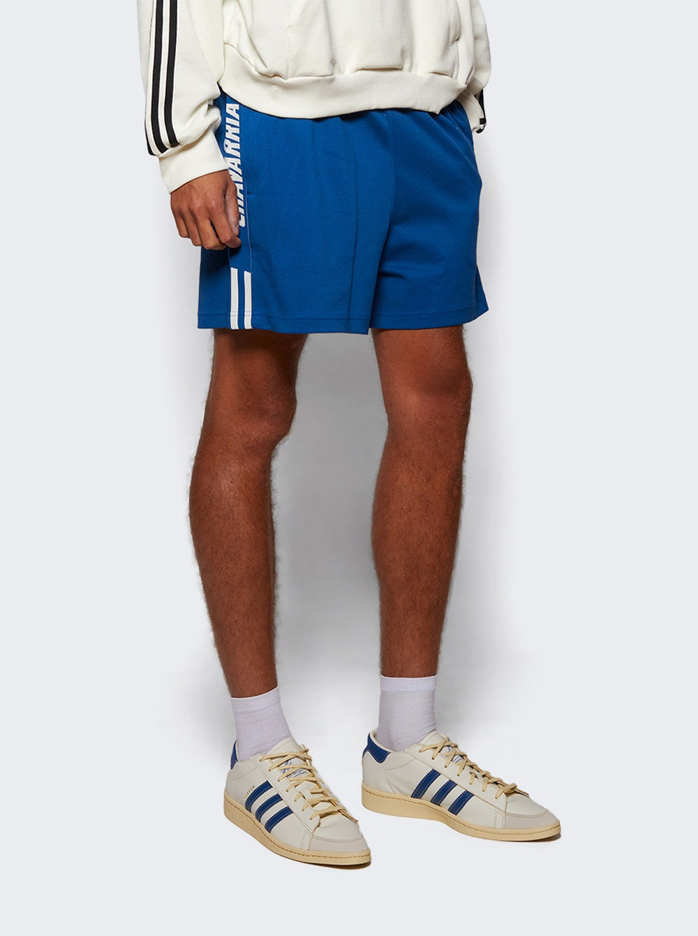 X Willy Chavarria Jabbar Dress Sneakers White And Marine Blue - 2