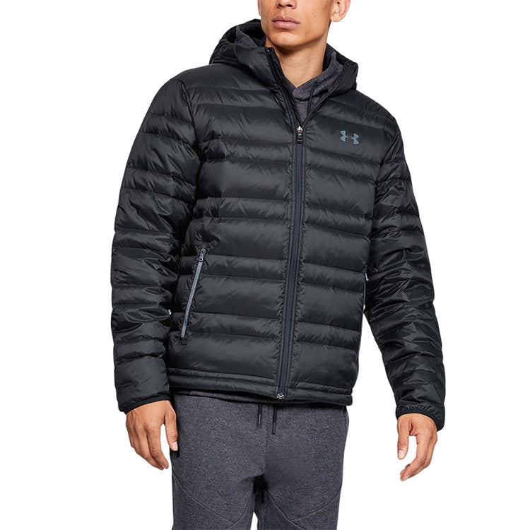 Under Armour Down Hooded Winter Jacket 'Black' 1342738-001 - 3