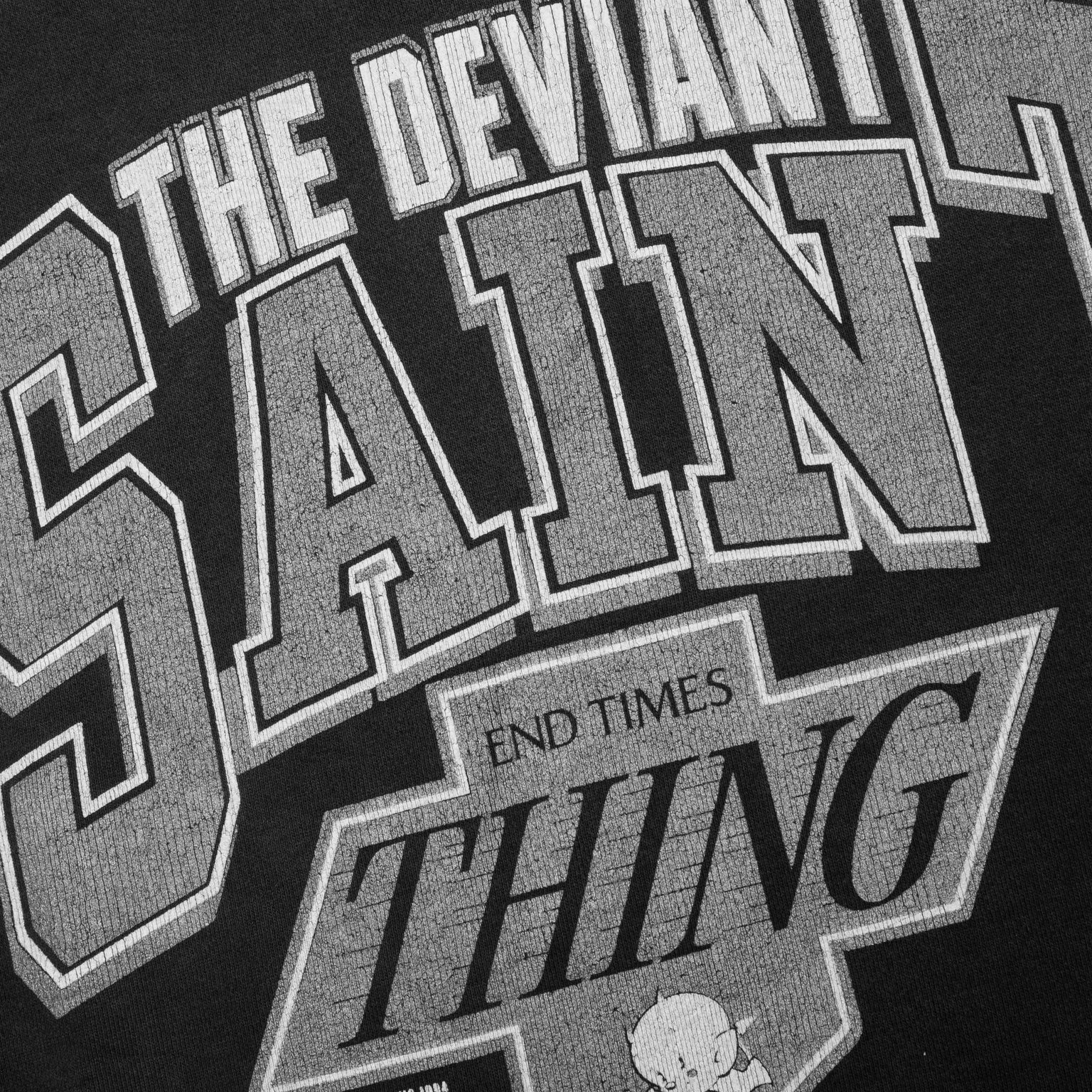 THE DEVIANT SAINT CREWNECK - BLACK - 4
