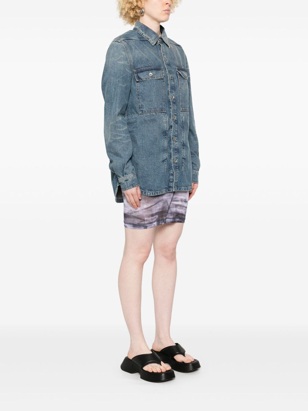 Denim overshirt - 5