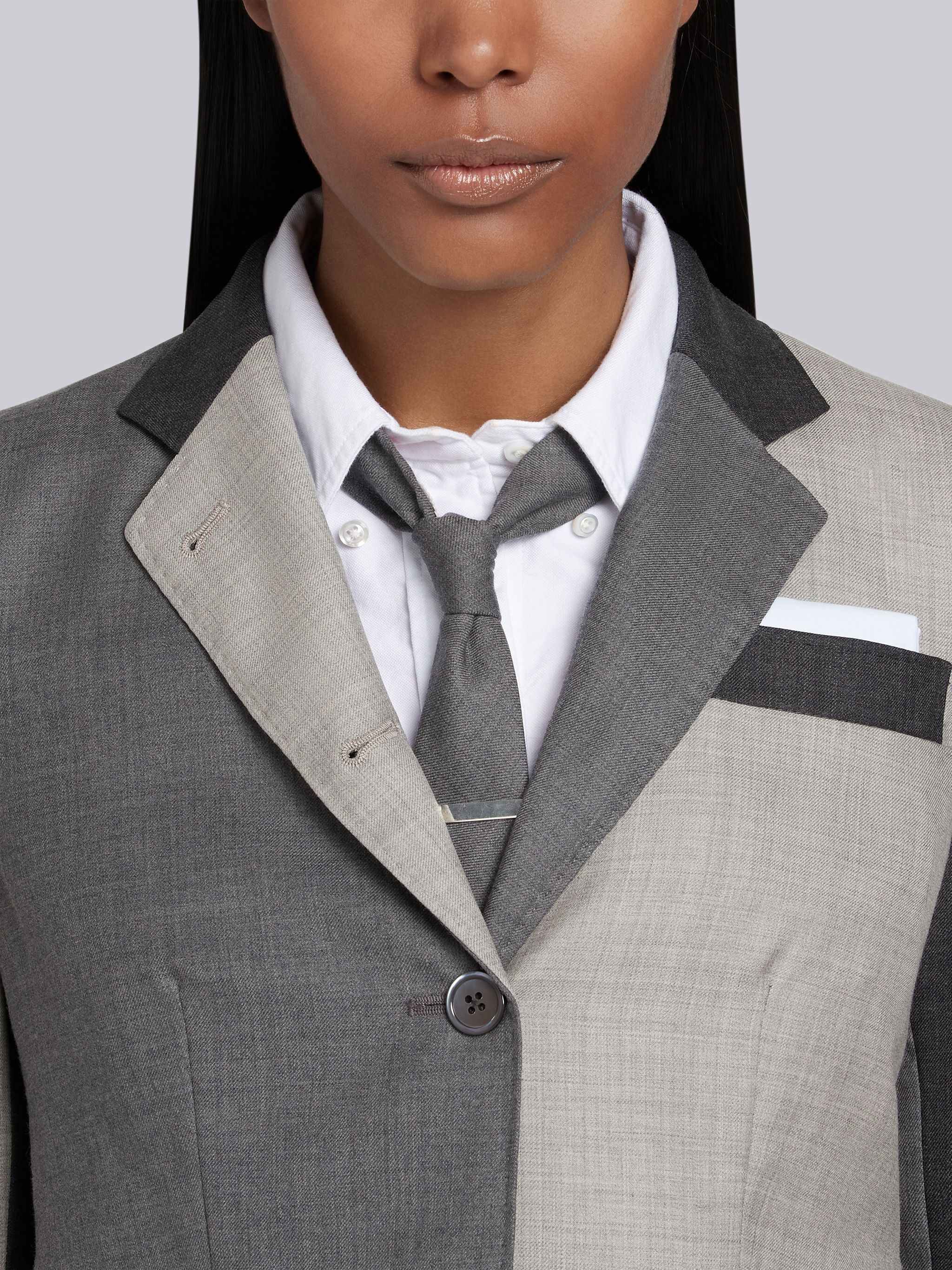 Fun-Mix Twill Classic Sport Coat - 5